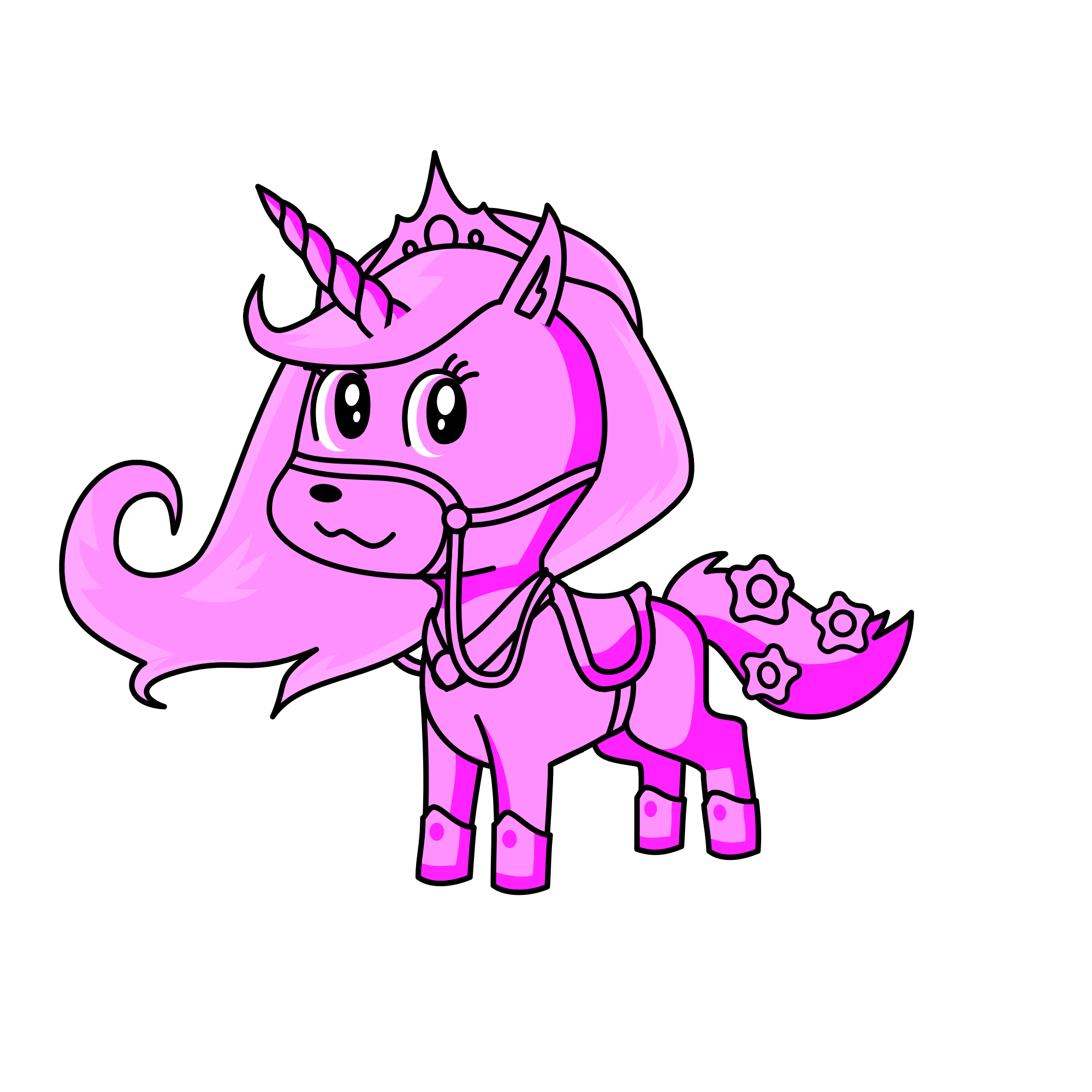 PrettyPinkPrincessByPenelope, the unicorn