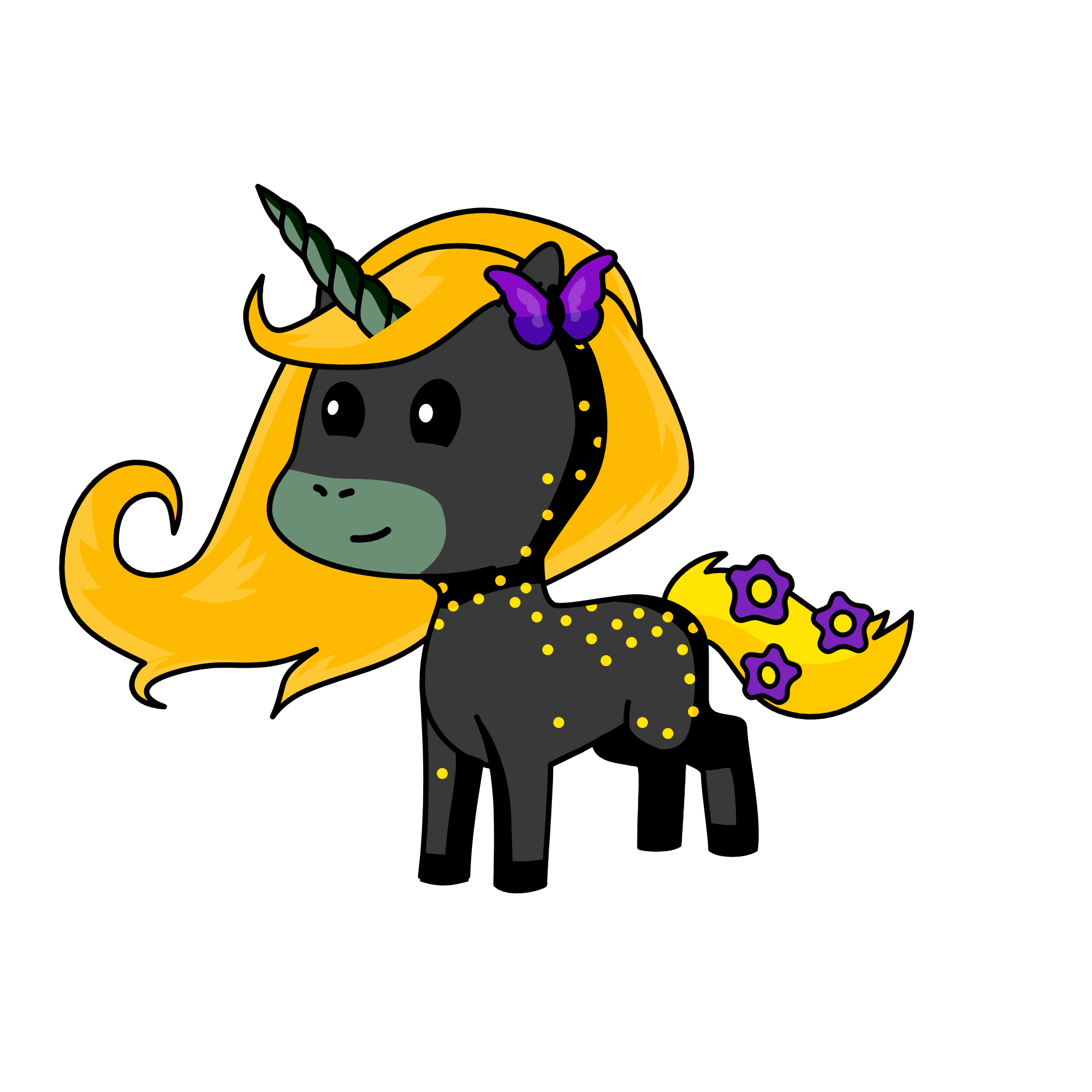 hi, the unicorn