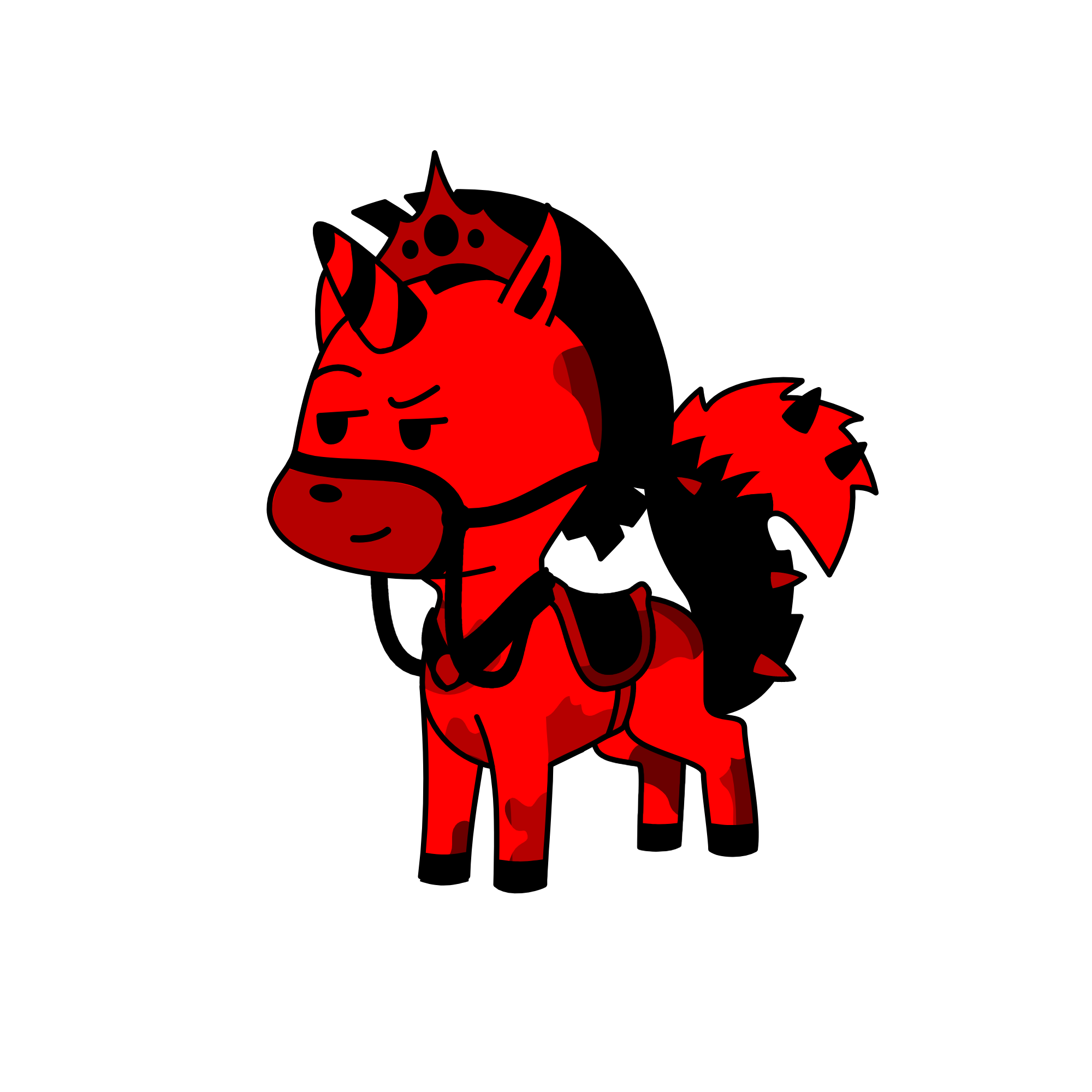 demon unicorn, the unicorn