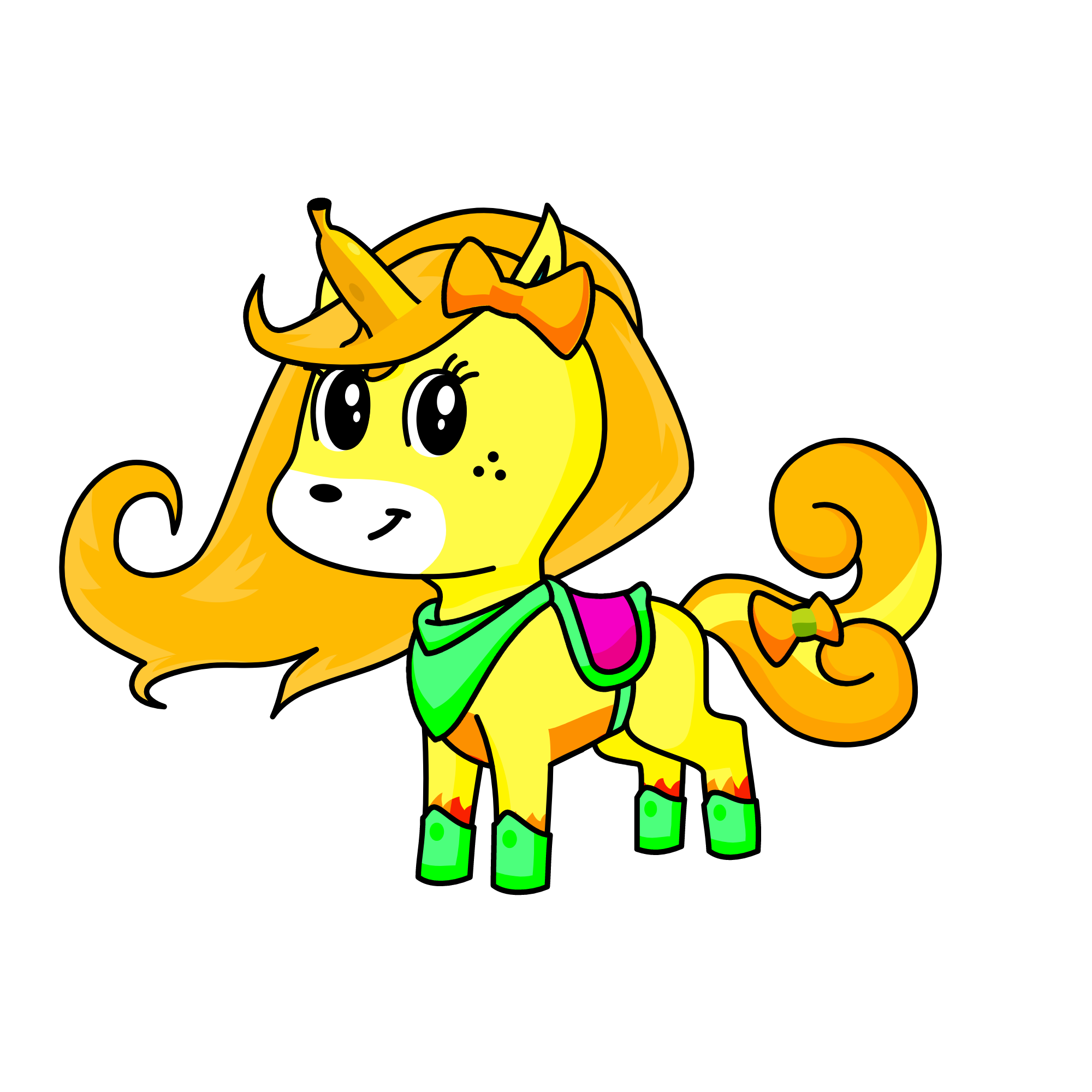 bananaaaaaaa splittttttt, the unicorn