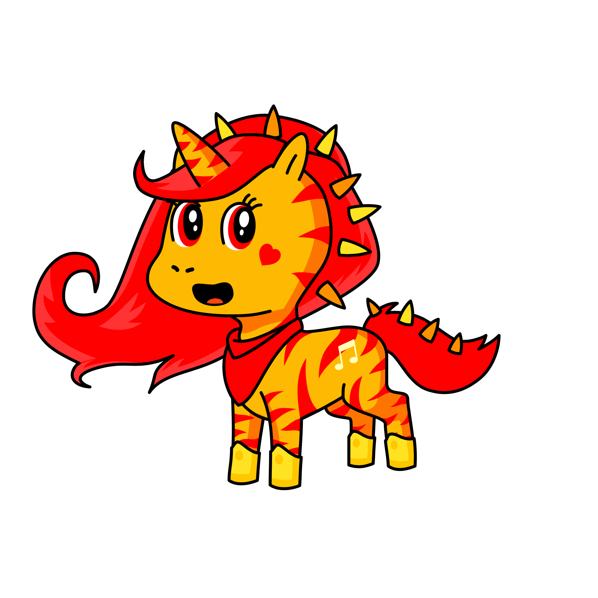 Savanna, the unicorn