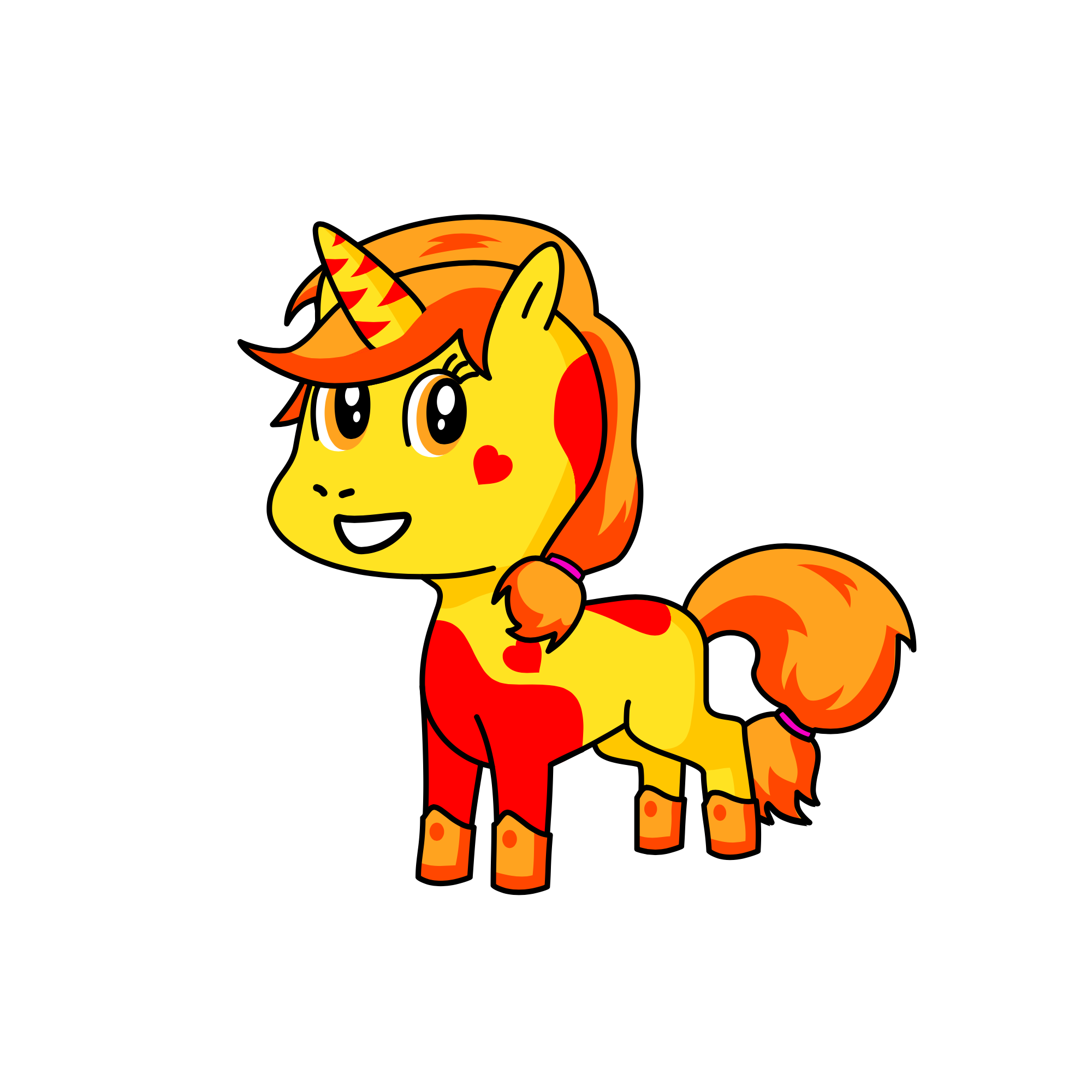 Starburst, the unicorn