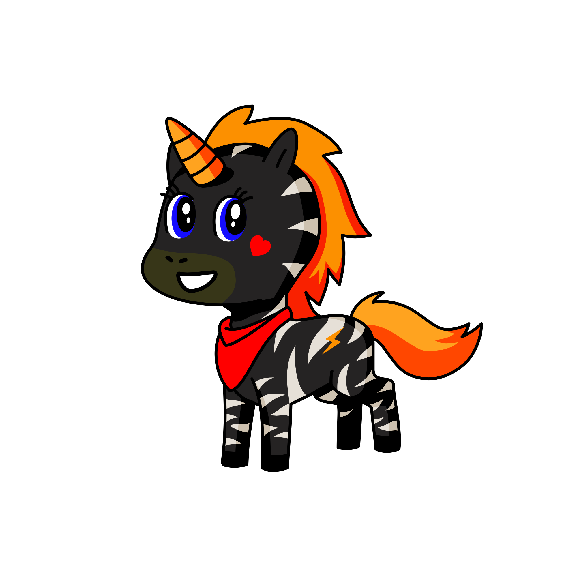 Shadow, the unicorn