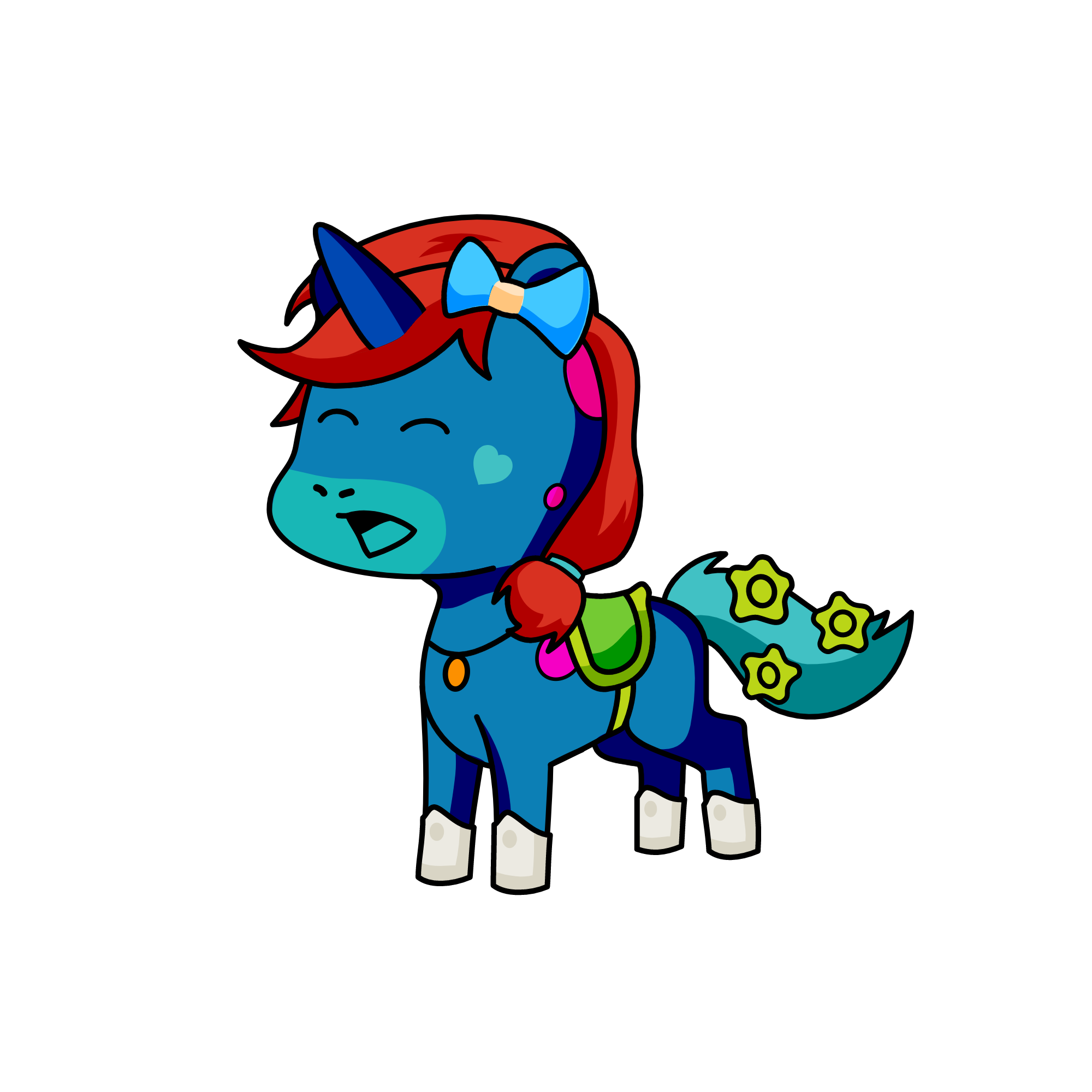 晴公主, the unicorn