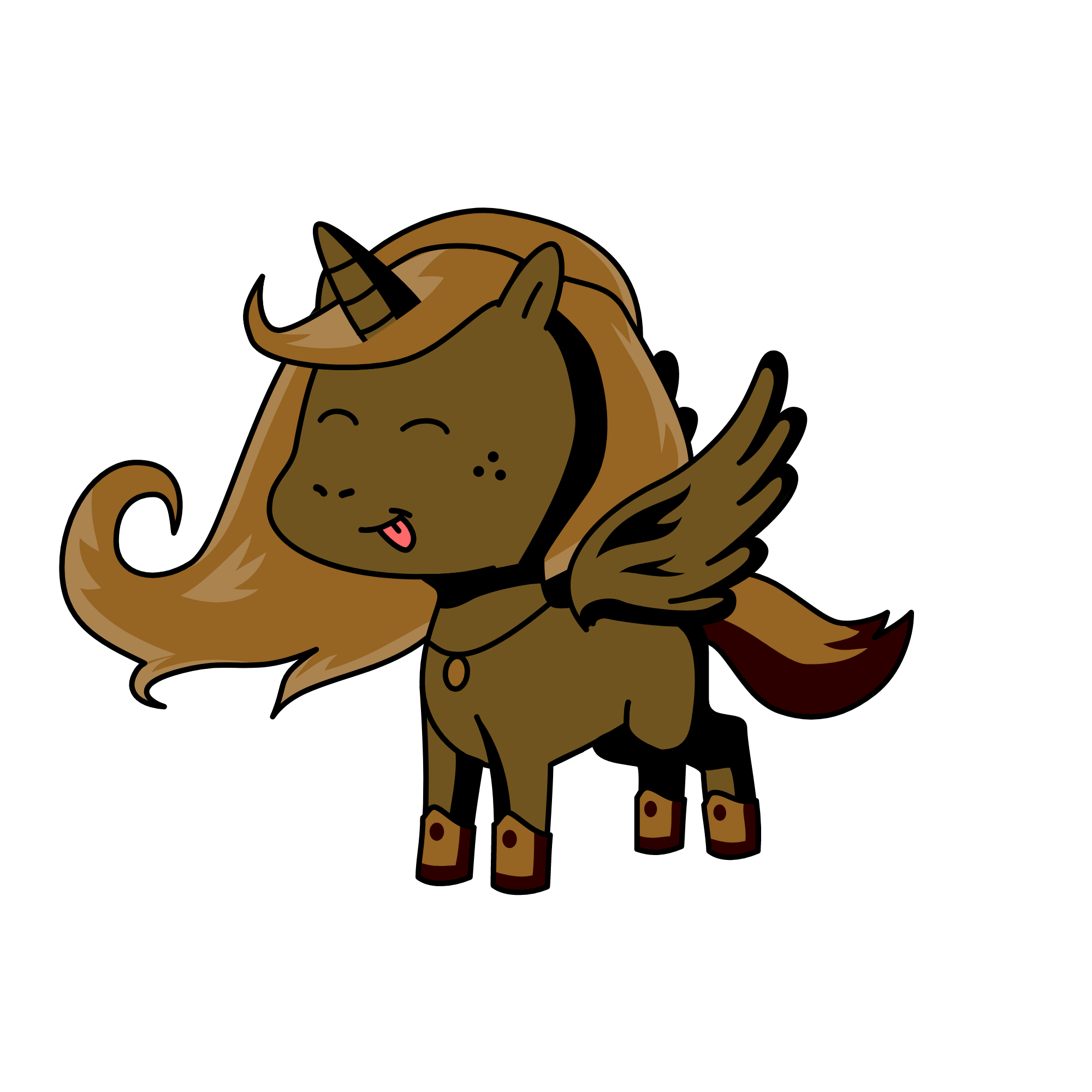 ponis is egipto, the unicorn