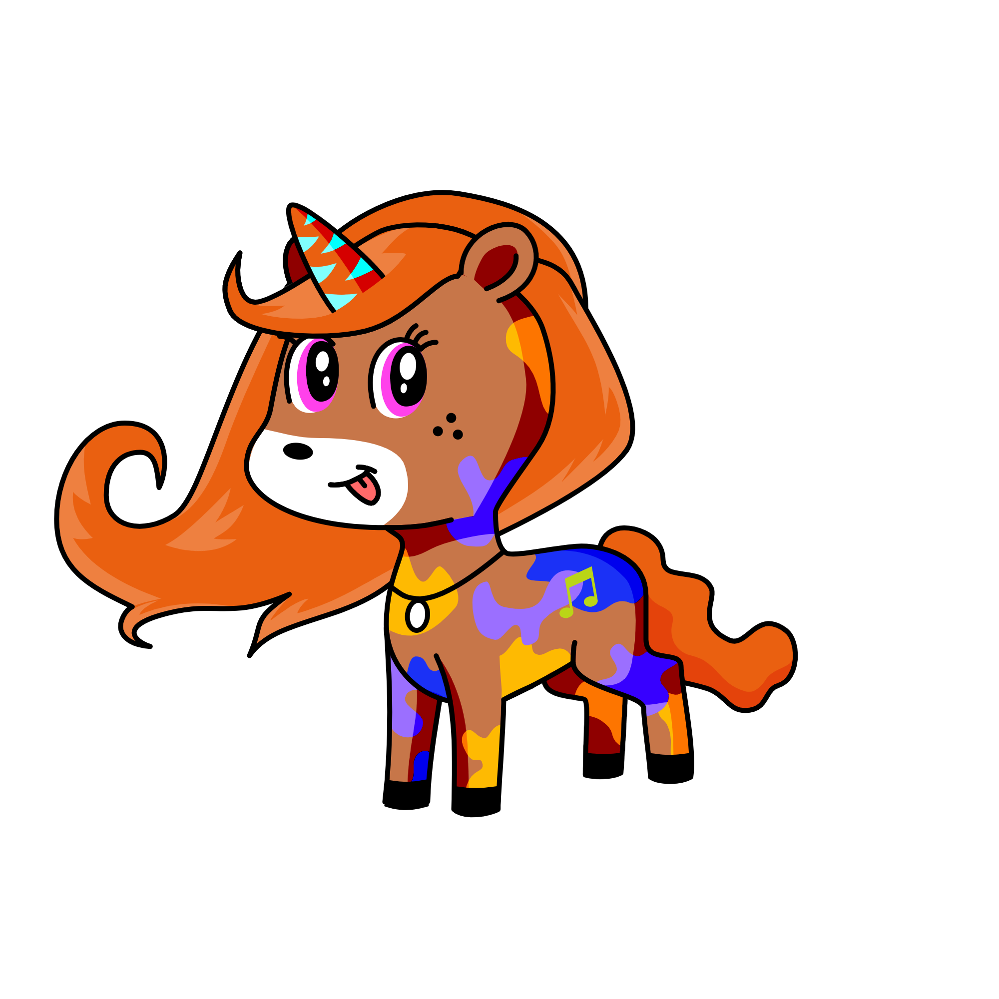 lily, the unicorn