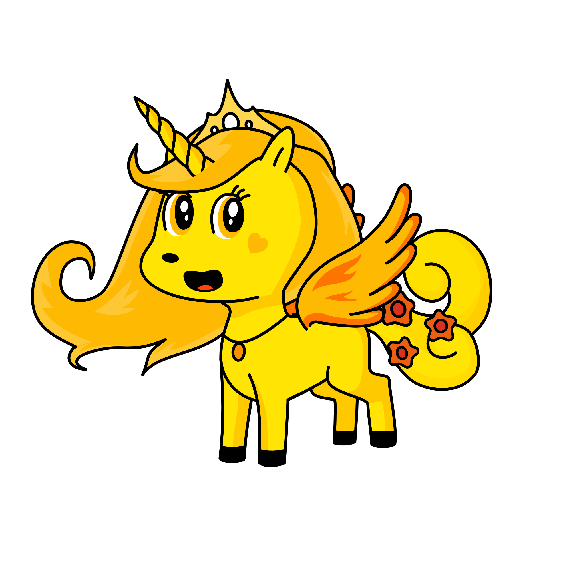 Sunny the Unicorn, the unicorn