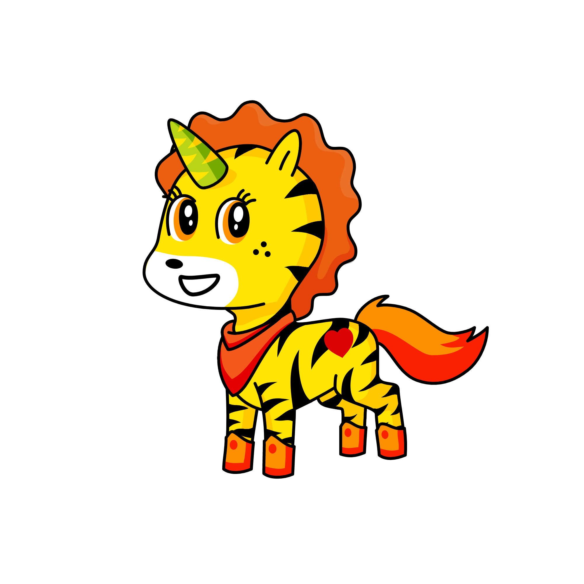 laly, the unicorn