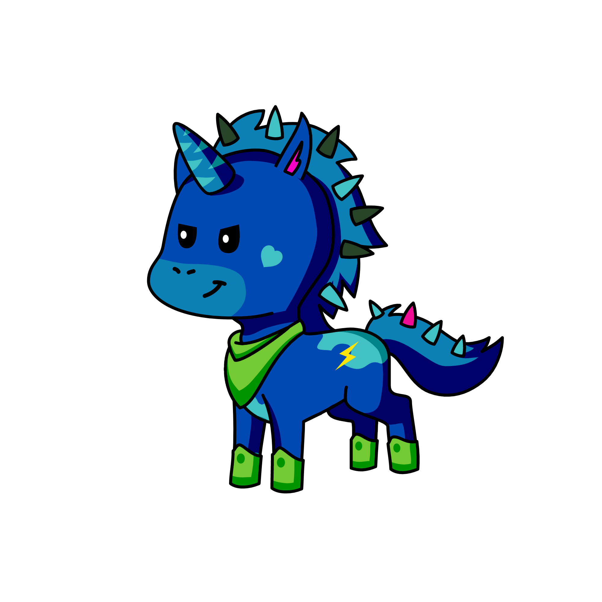 super power sorki, the unicorn