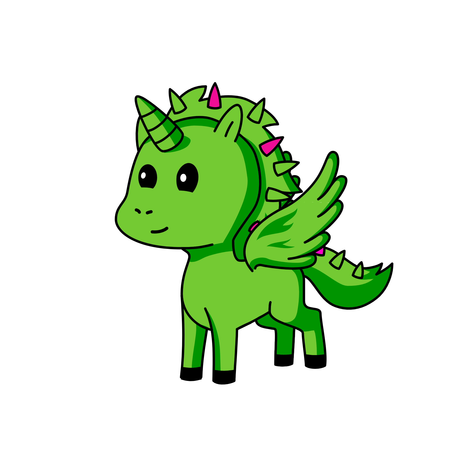 Nature fairy corn, the unicorn