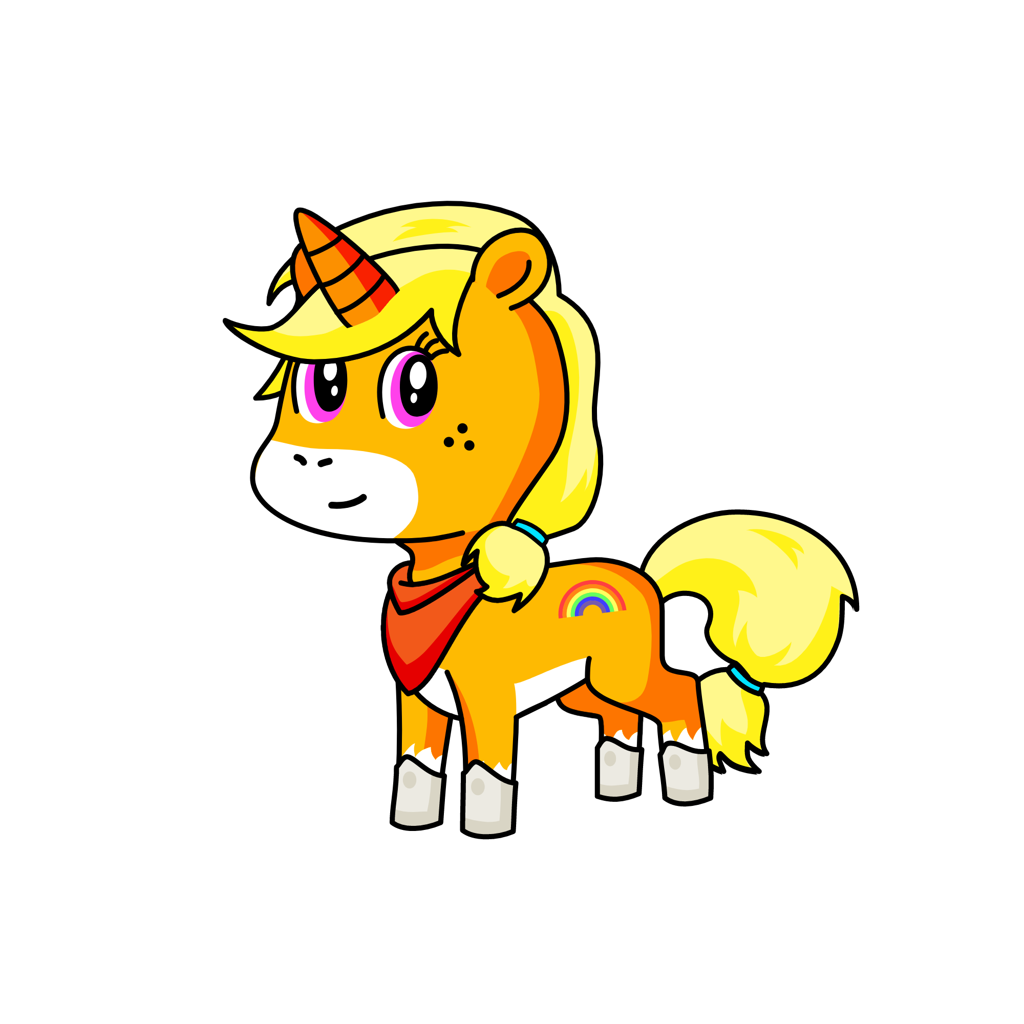 Apple Jack, the unicorn