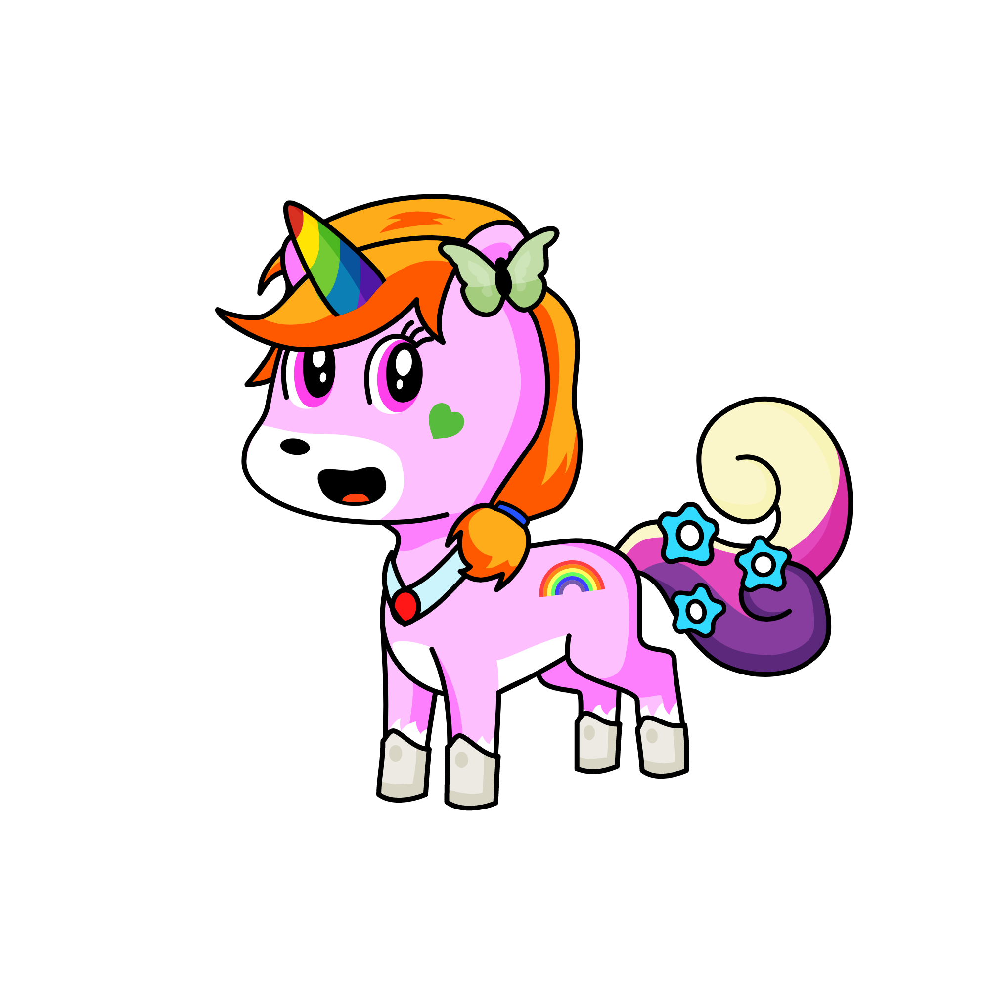 SWEETU, the unicorn