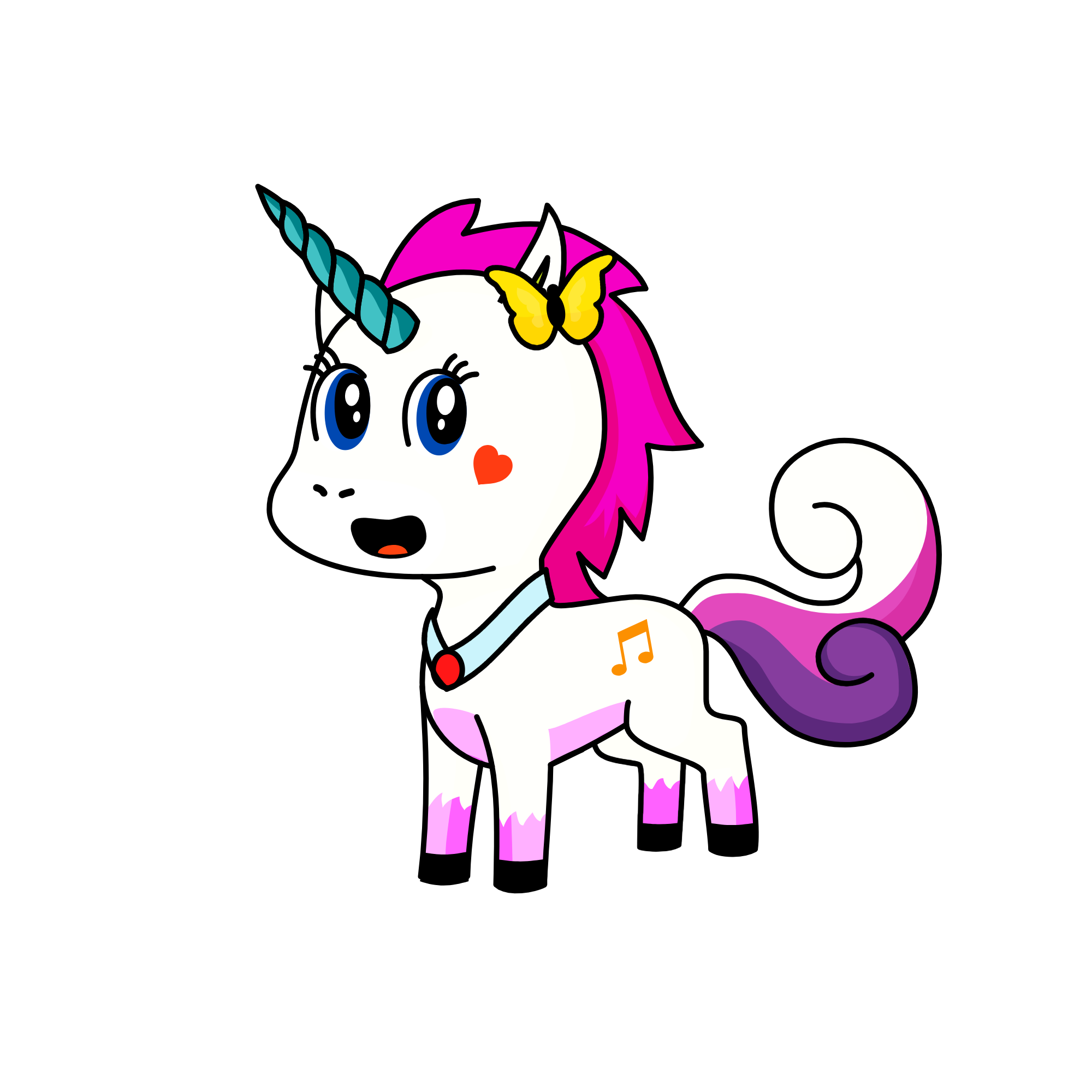 cutiepie, the unicorn