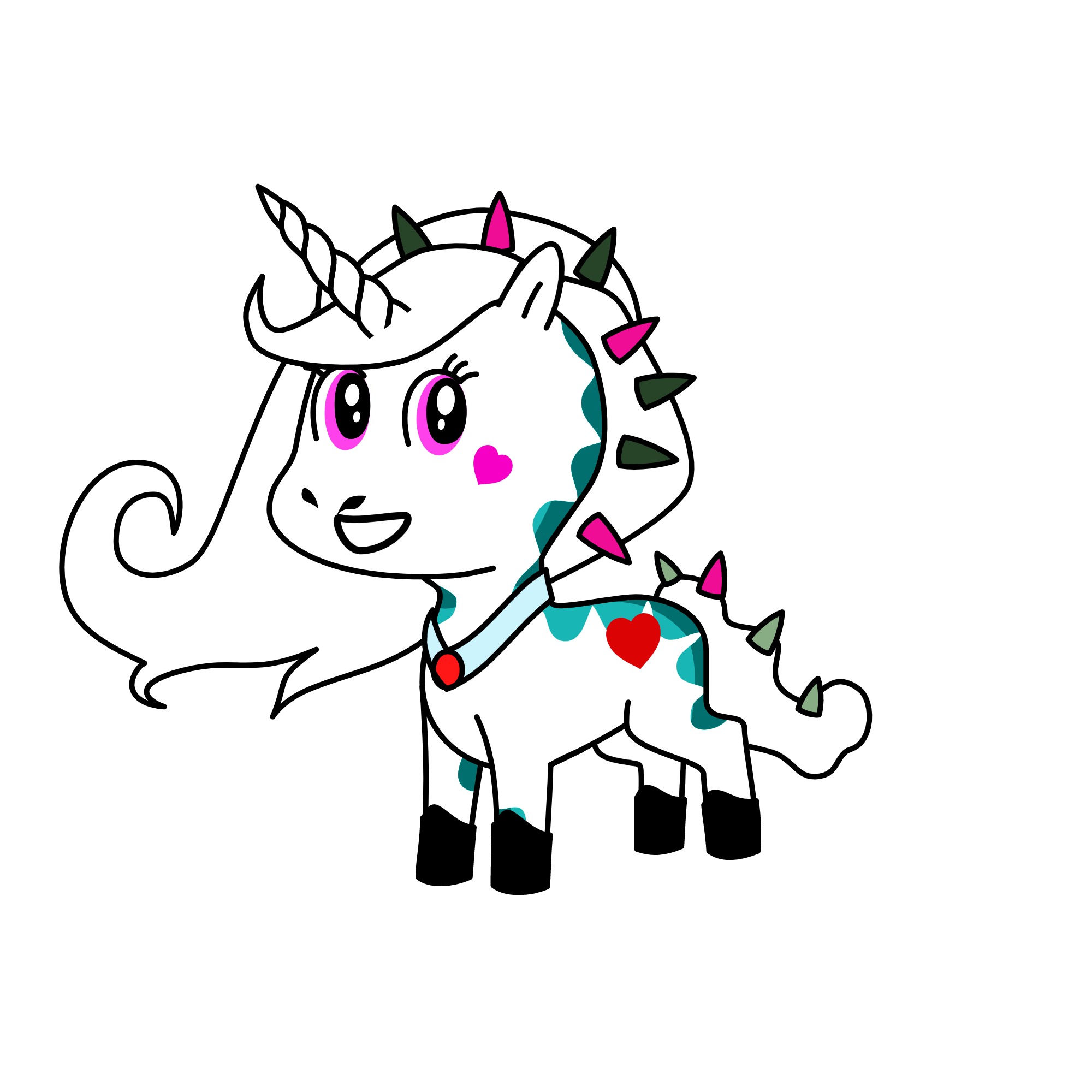Khadeejah, the unicorn