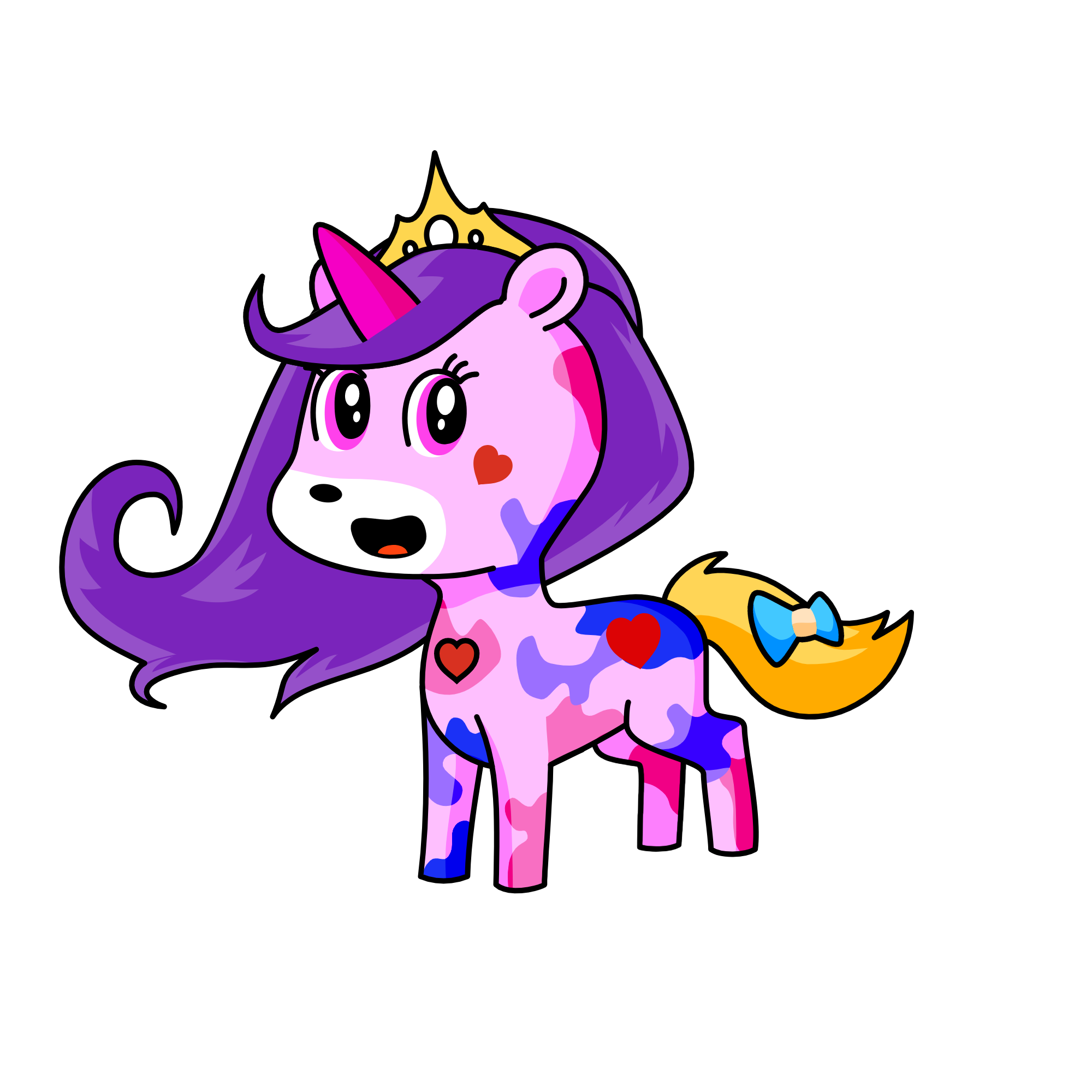 Hello , the unicorn
