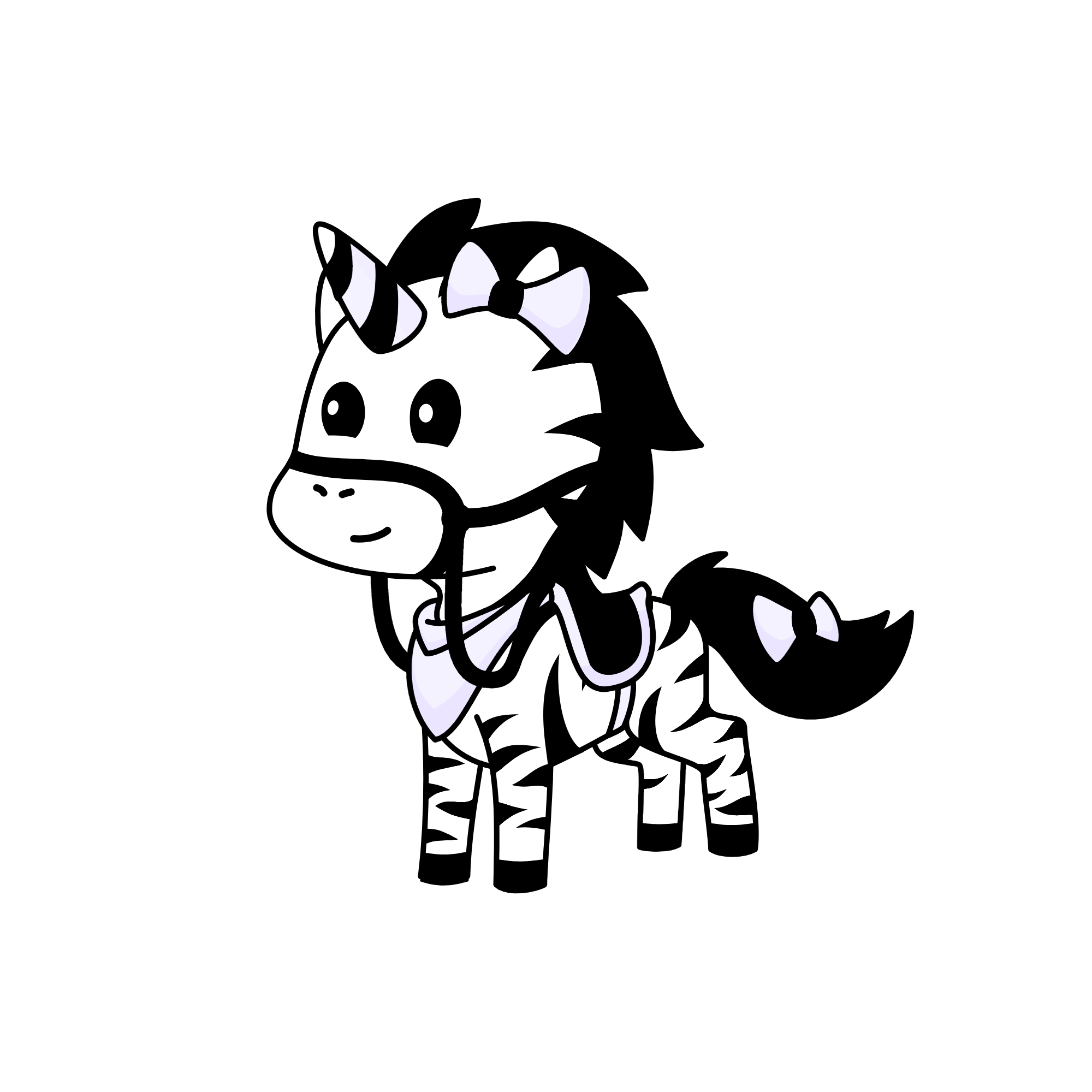 blacky, the unicorn