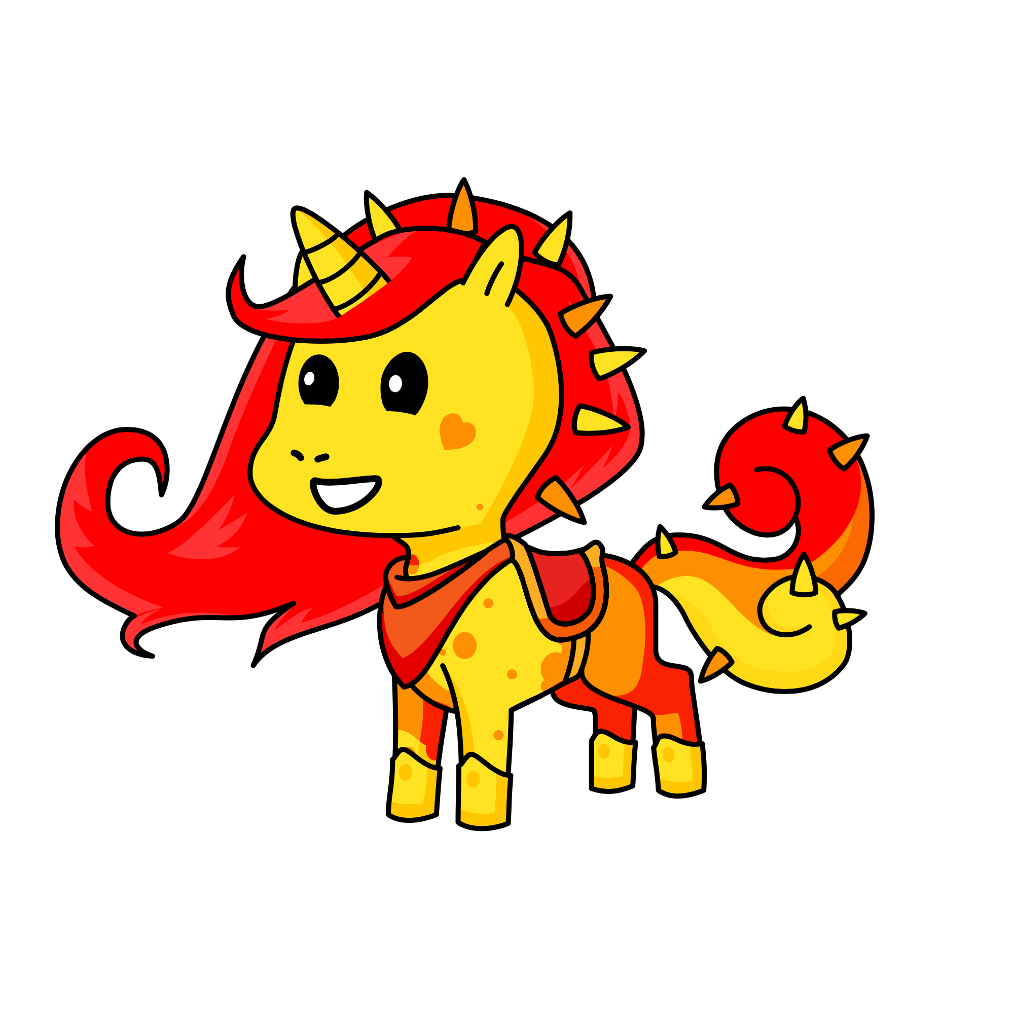 Ashley, the unicorn