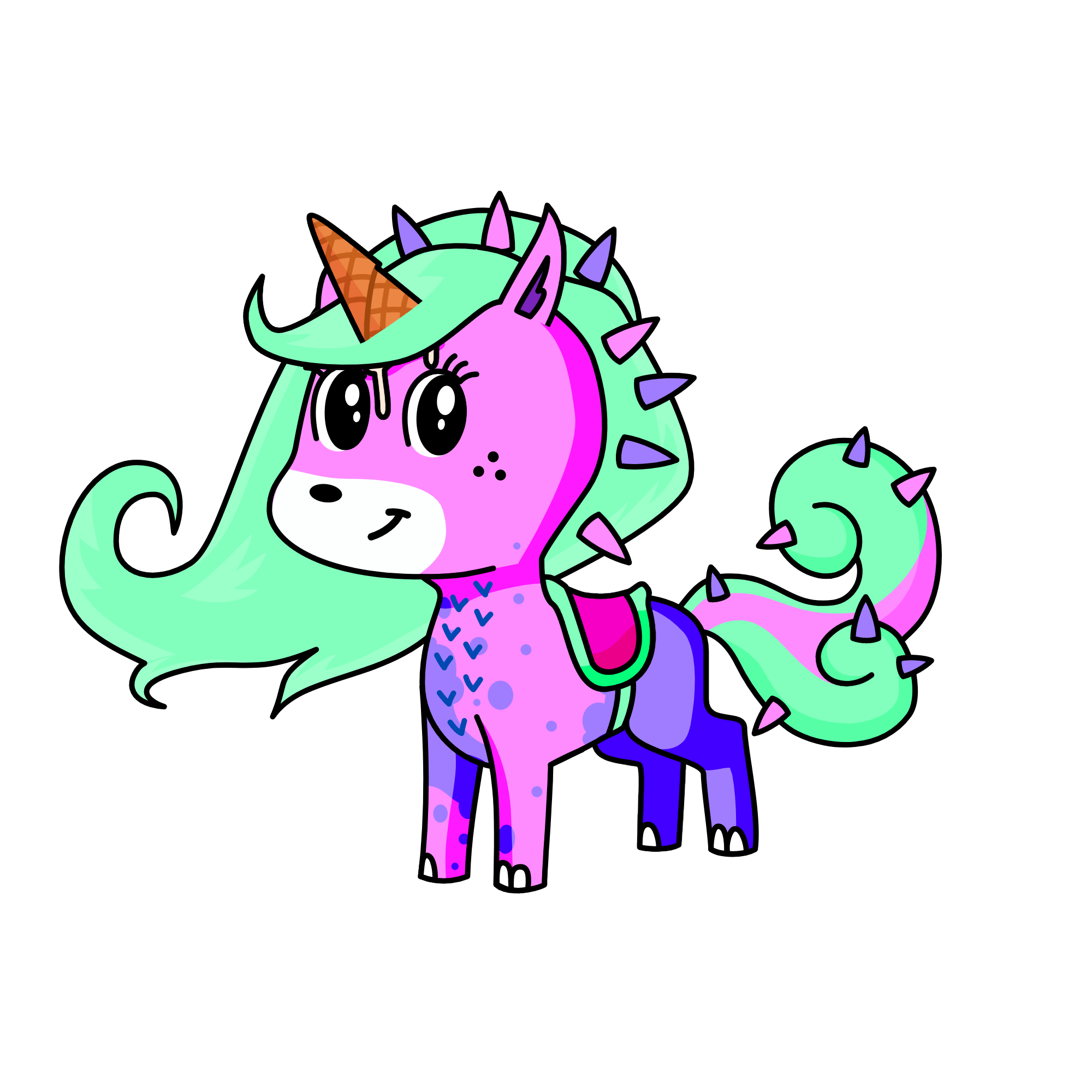 rosa, the unicorn