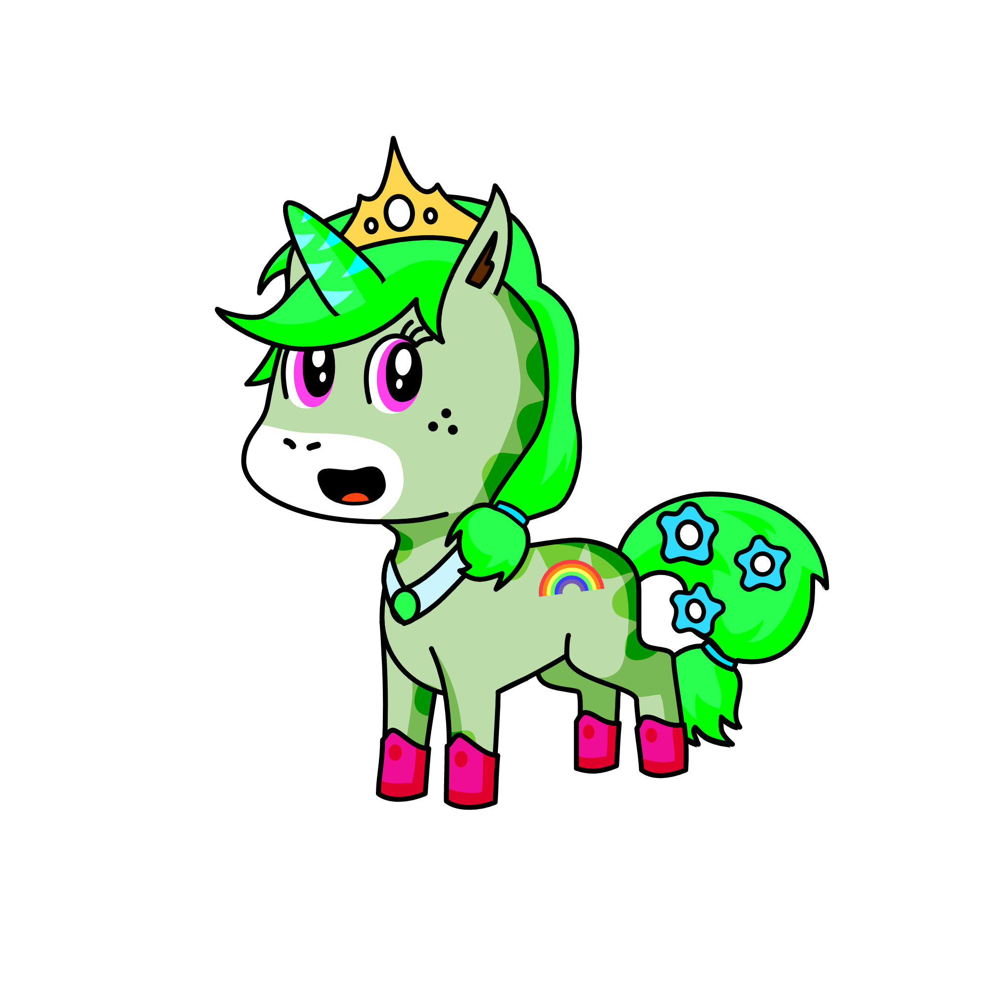 pandi, the unicorn