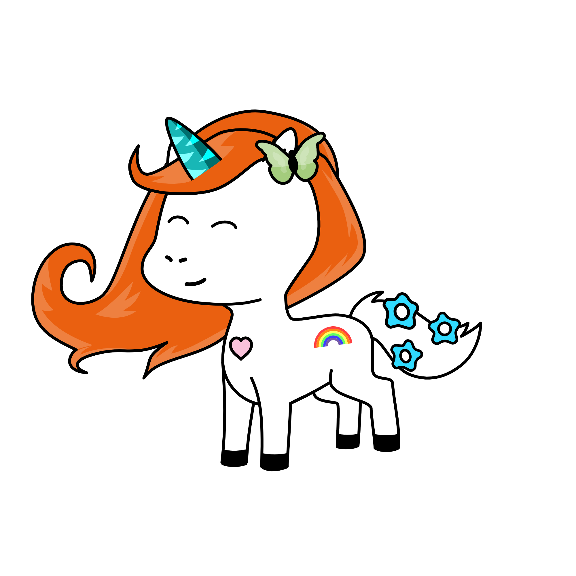hhhh, the unicorn