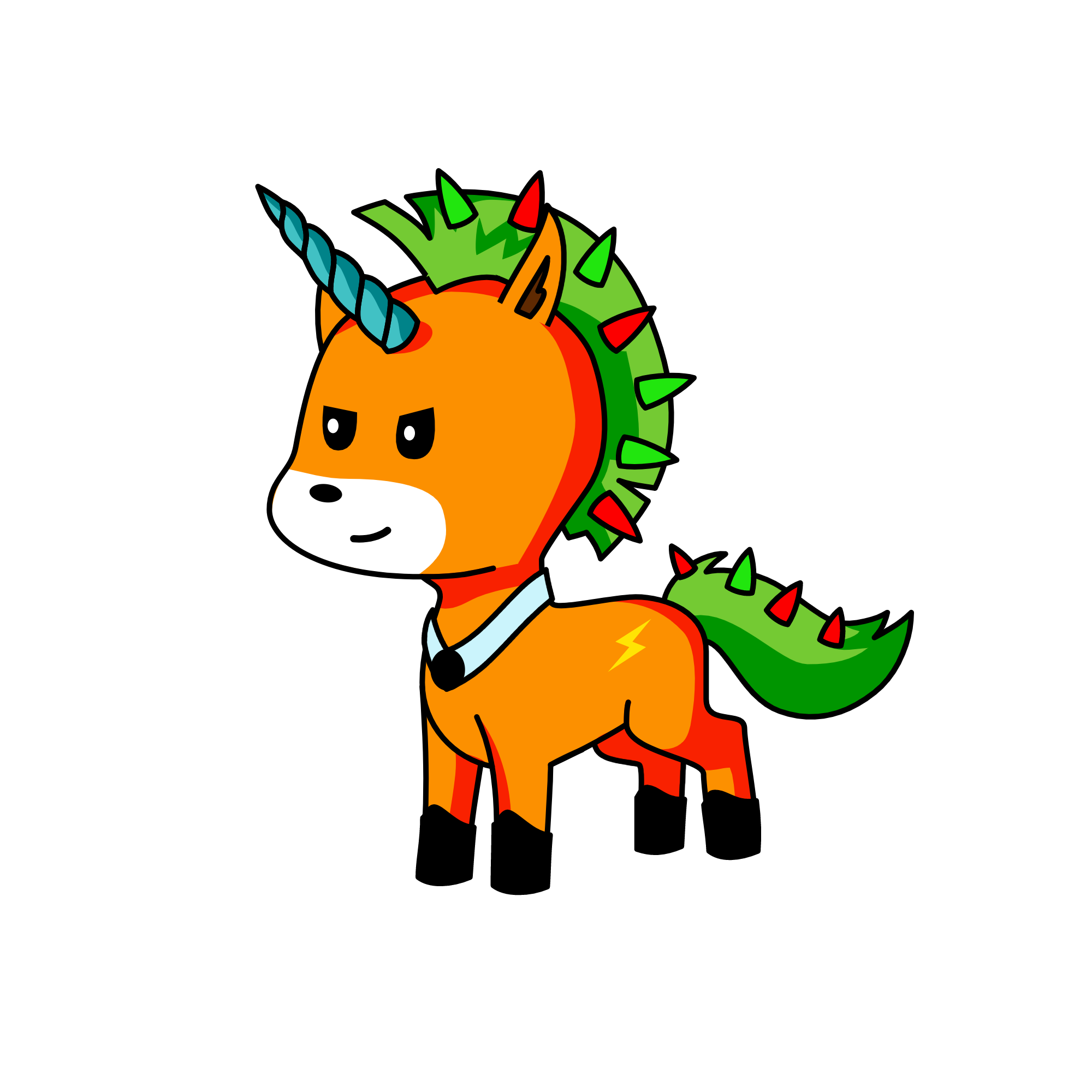 nut scamander, the unicorn