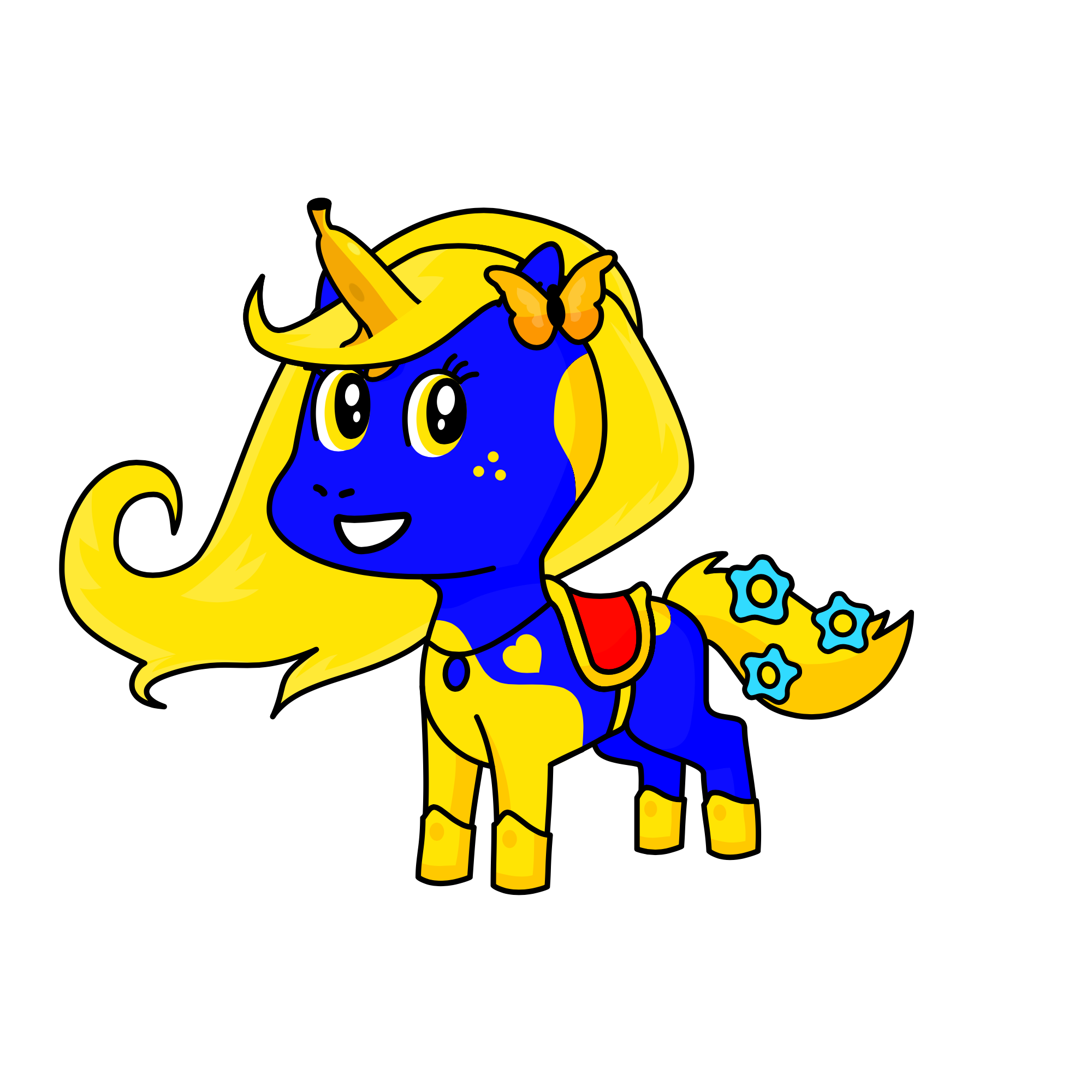 Banana Split, the unicorn