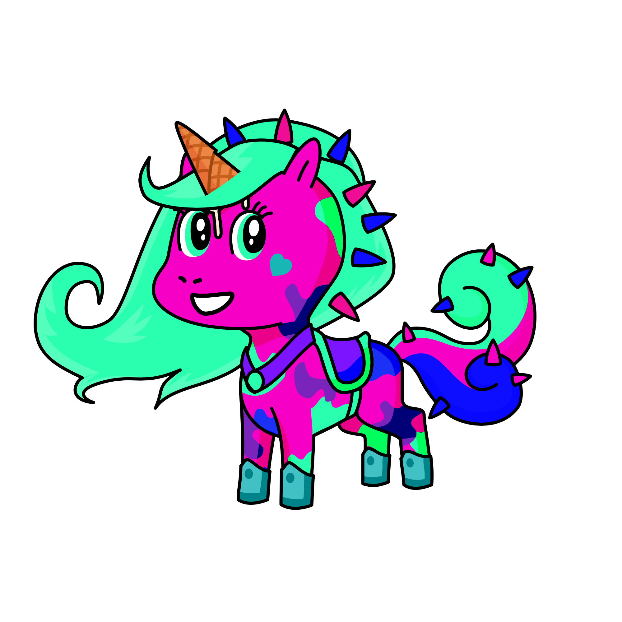 Ice Cream Surprise!, the unicorn