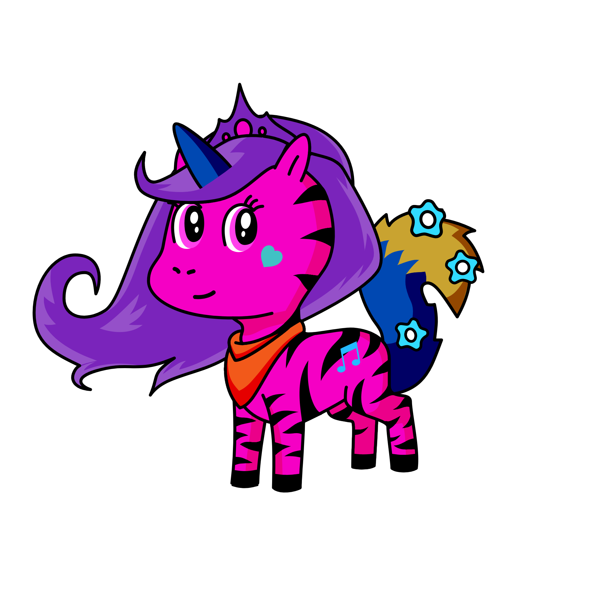fjjfnfdkshdhhdg, the unicorn