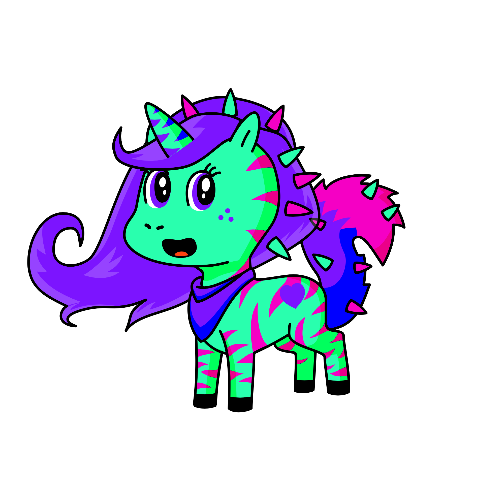 Ice Cream Surprise's Little Sister: CupCake Surprise!, the unicorn