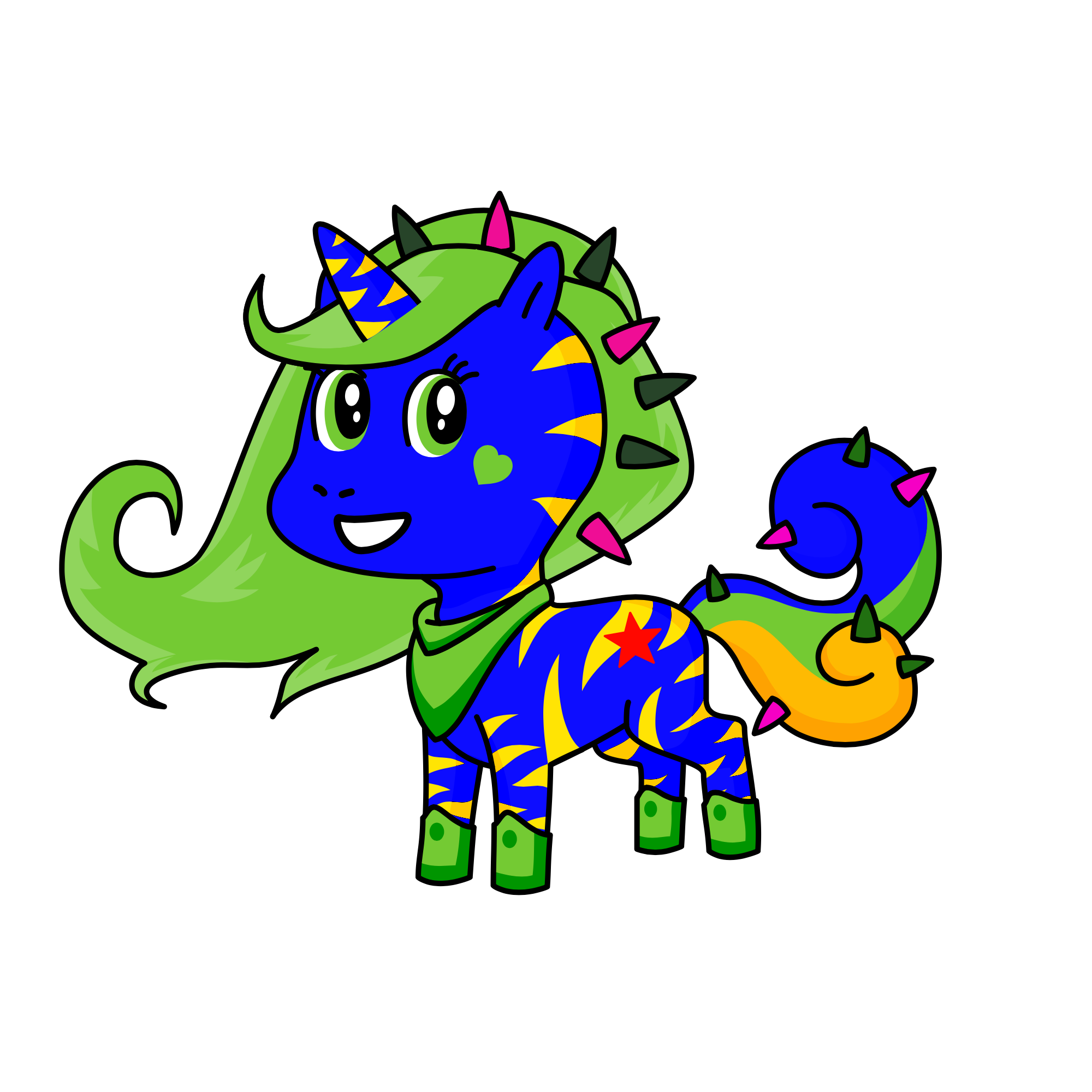 Ivy's Older Sister: Poison Ivy, the unicorn