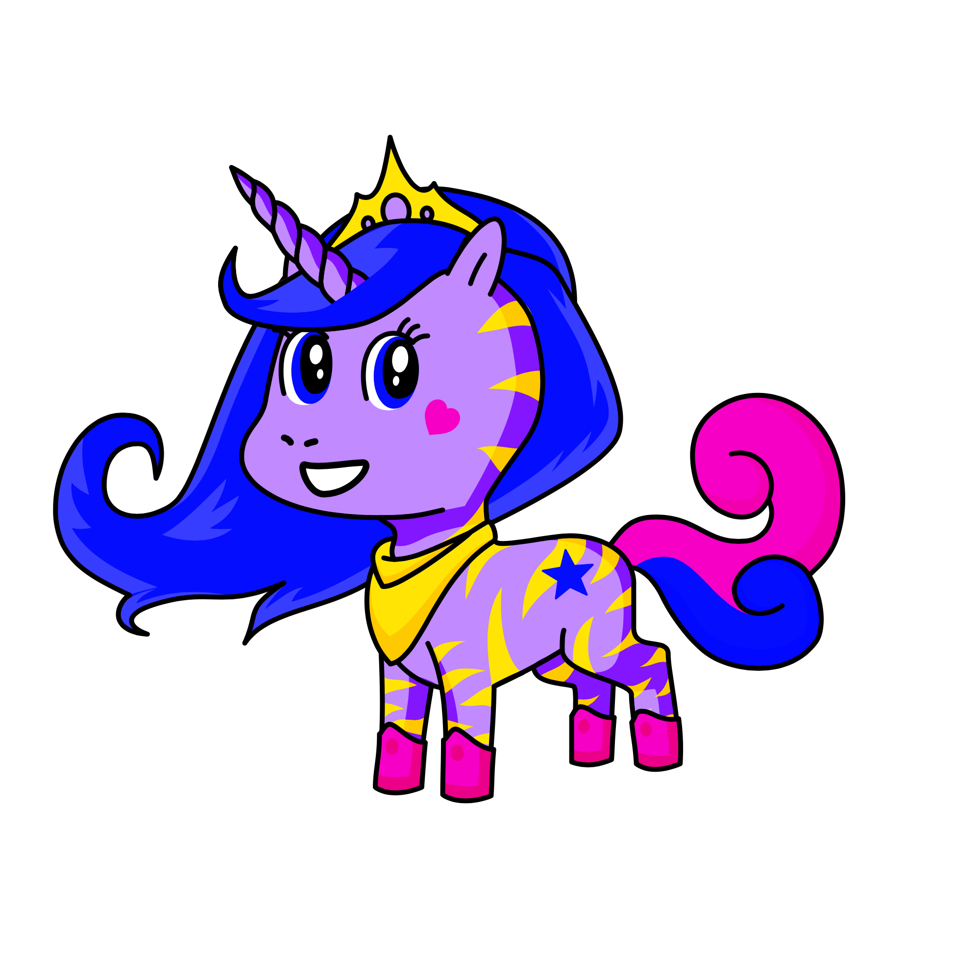 Illumenneca, the unicorn