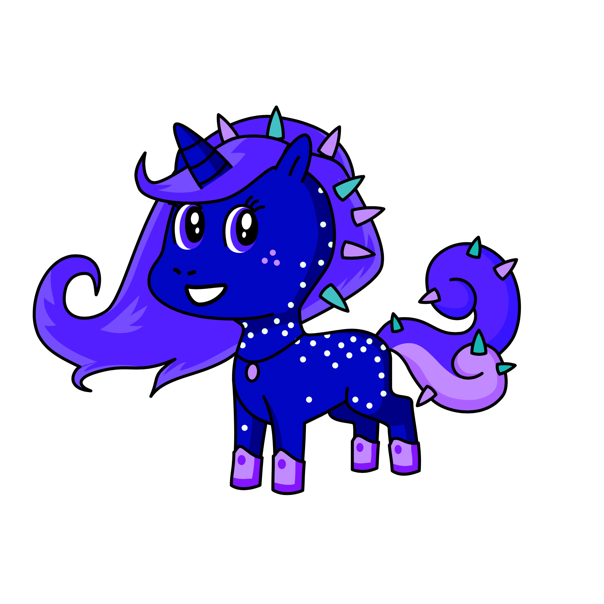 Luna, the unicorn