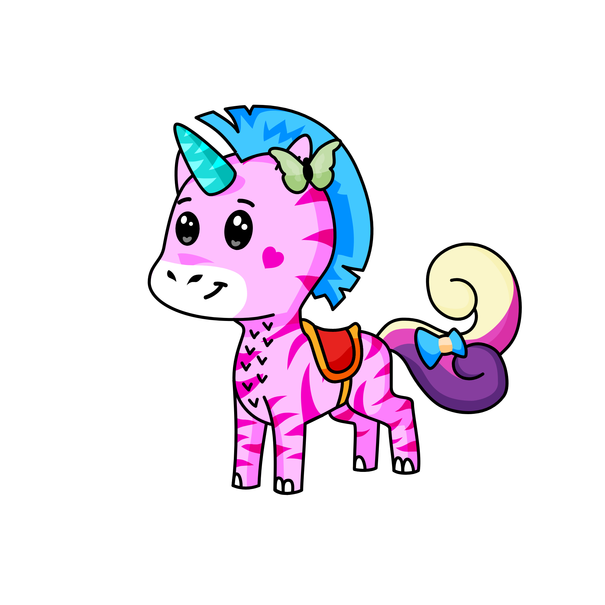 پونی, the unicorn