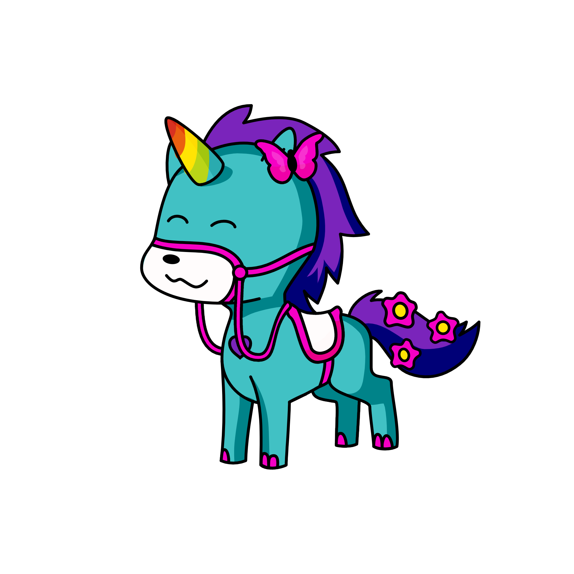 Sebby, the unicorn