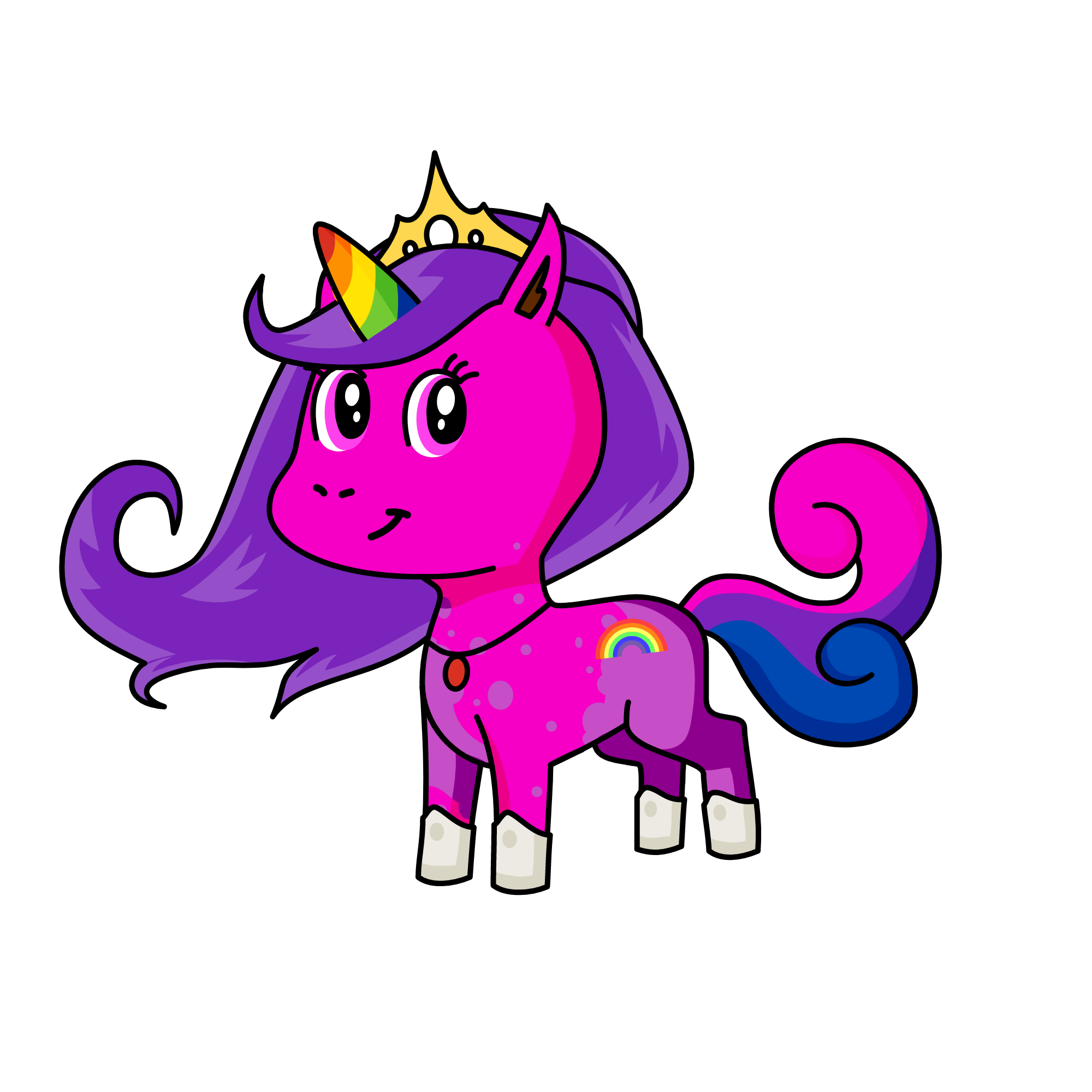 Luna, the unicorn