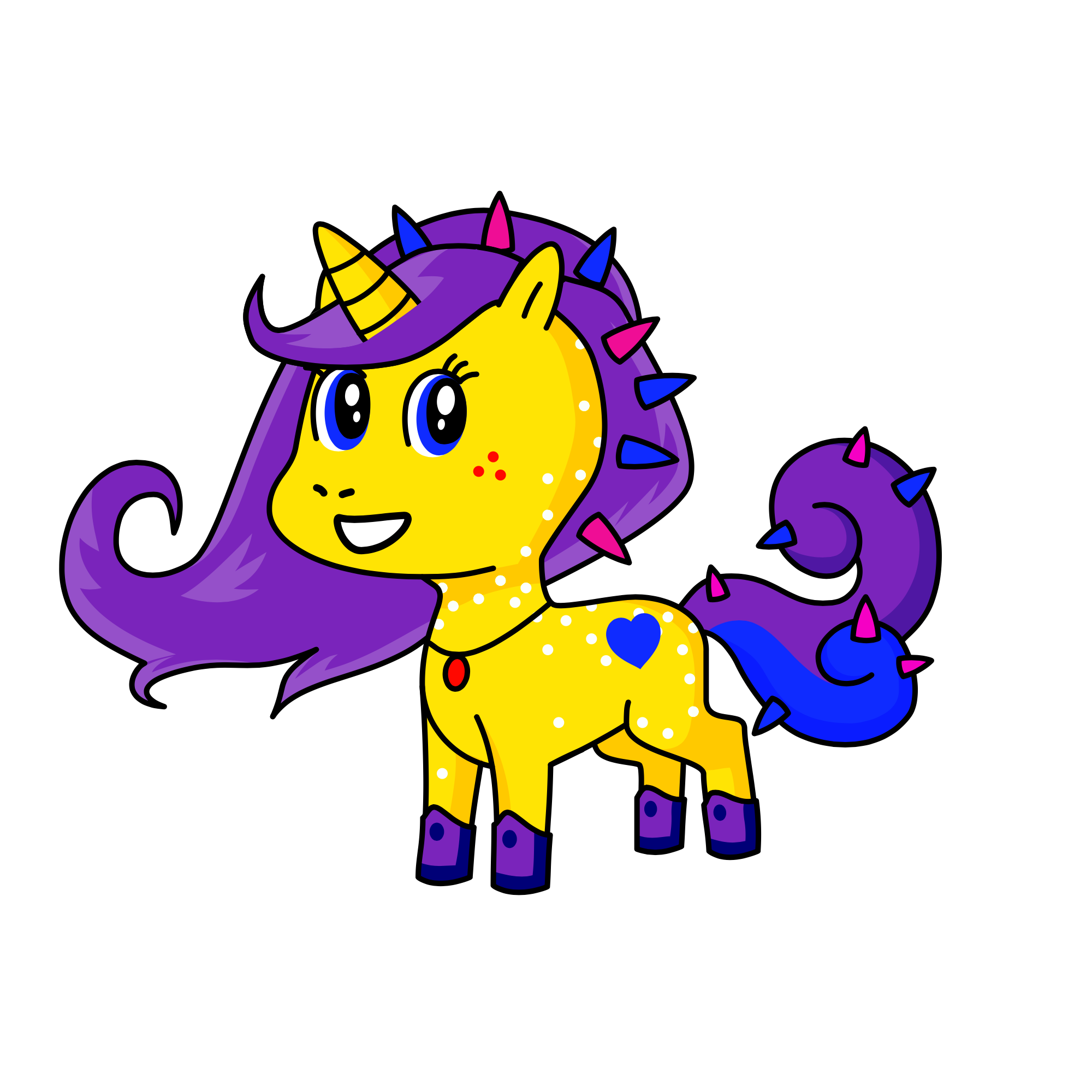 Moonbeam's Little Sister: Moon Shadow, the unicorn