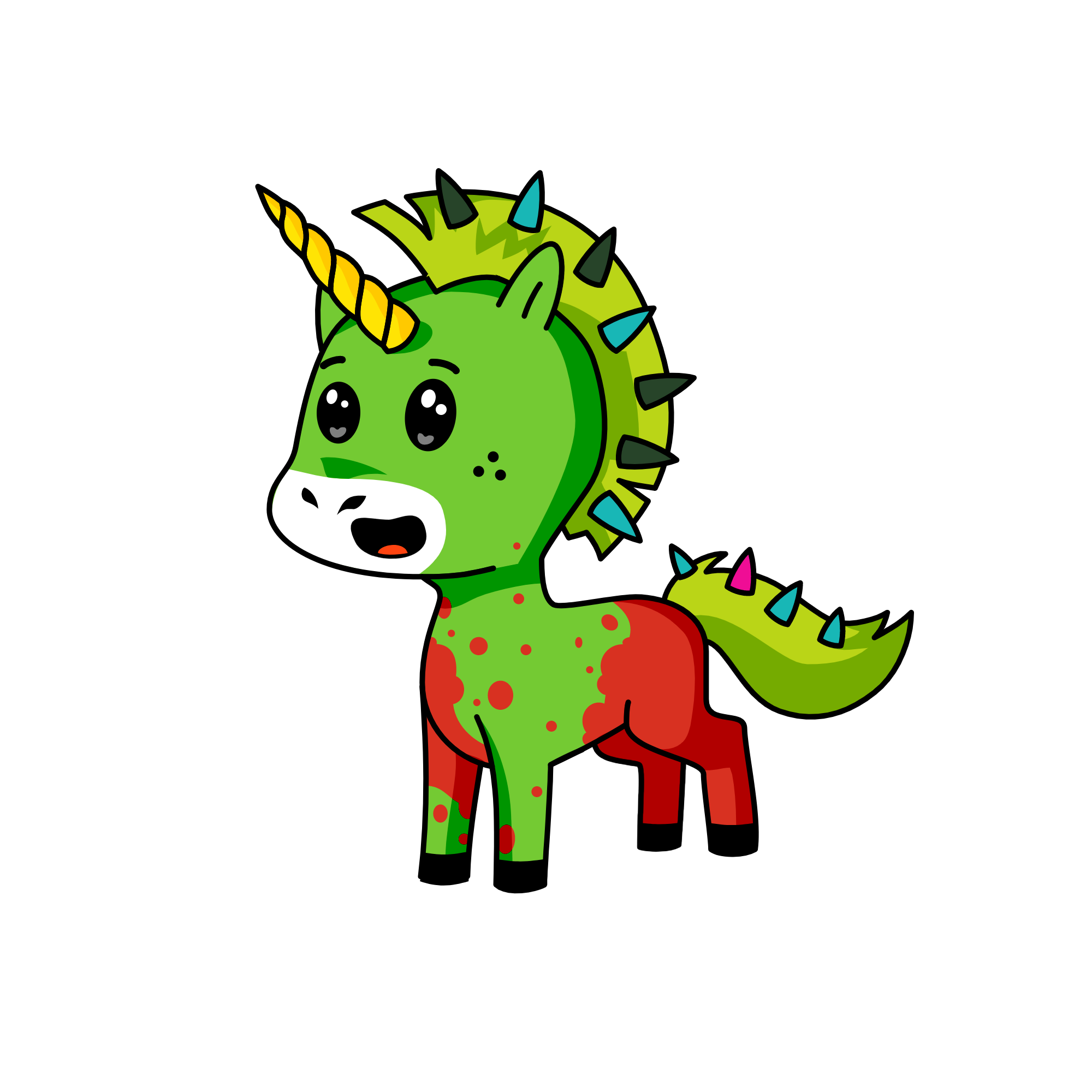 Chuj hehe, the unicorn