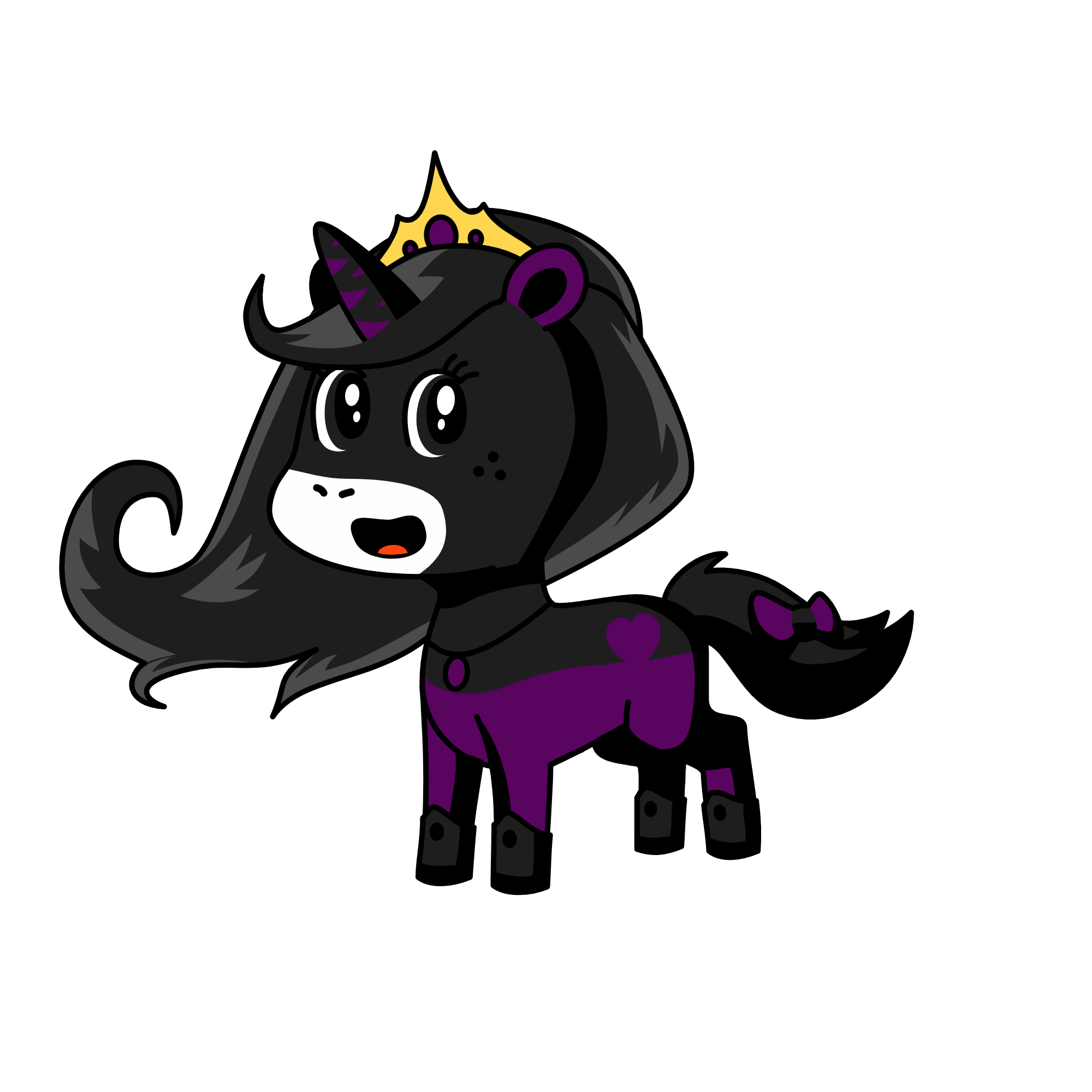 v, the unicorn