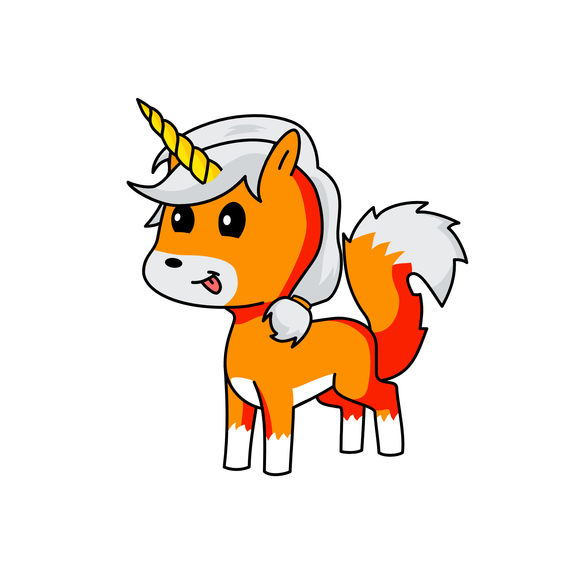 Foxy, the unicorn