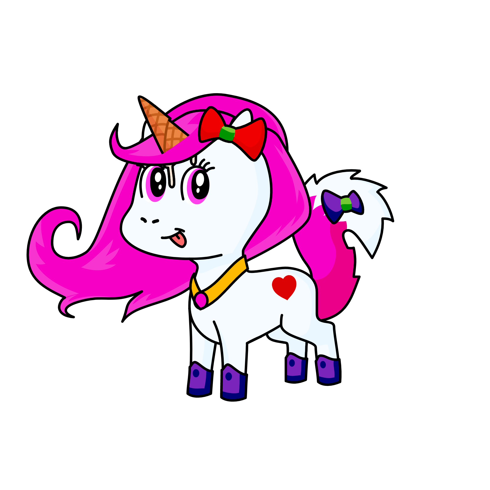 (Rare) Pinkie love, the unicorn