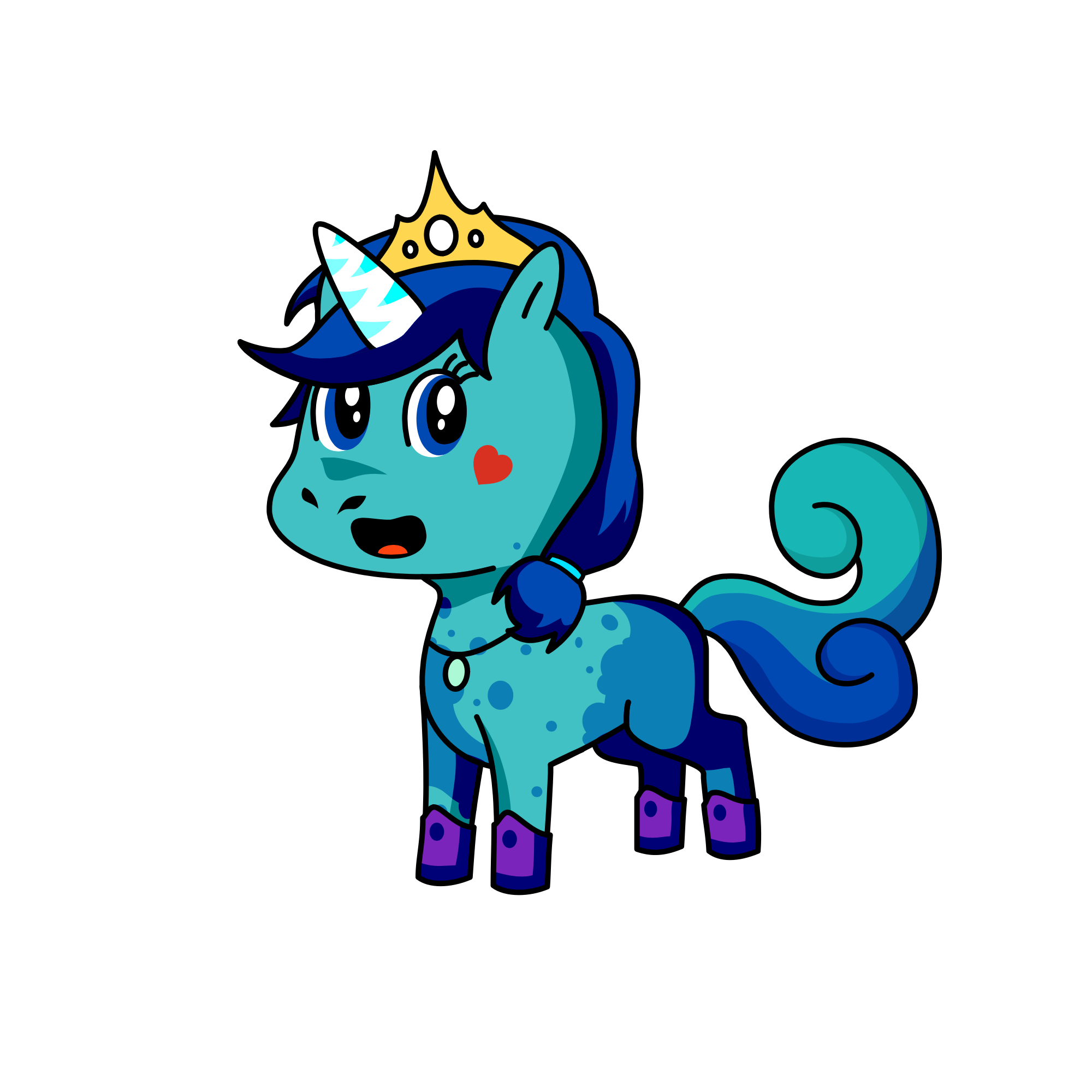 Isla, the unicorn