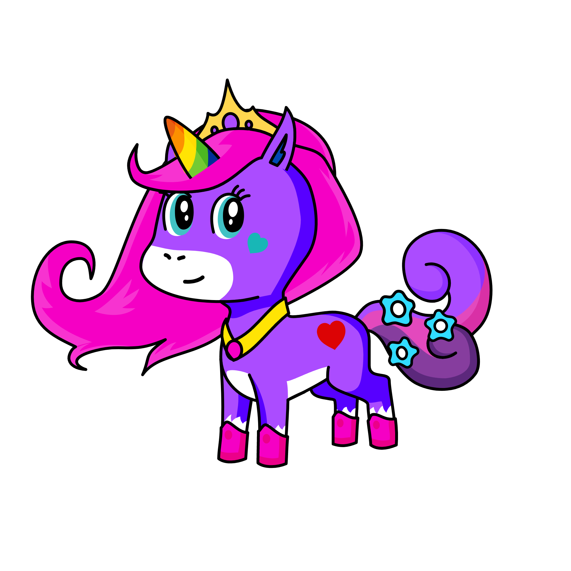 princess Tiara, the unicorn