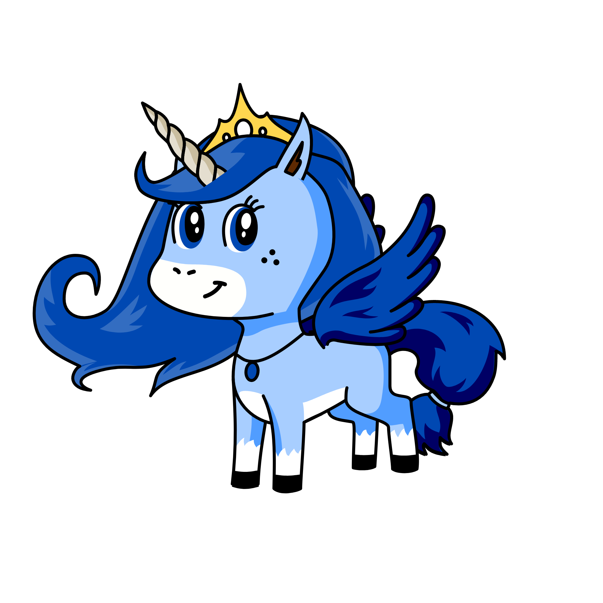 princess snowcorn, the unicorn