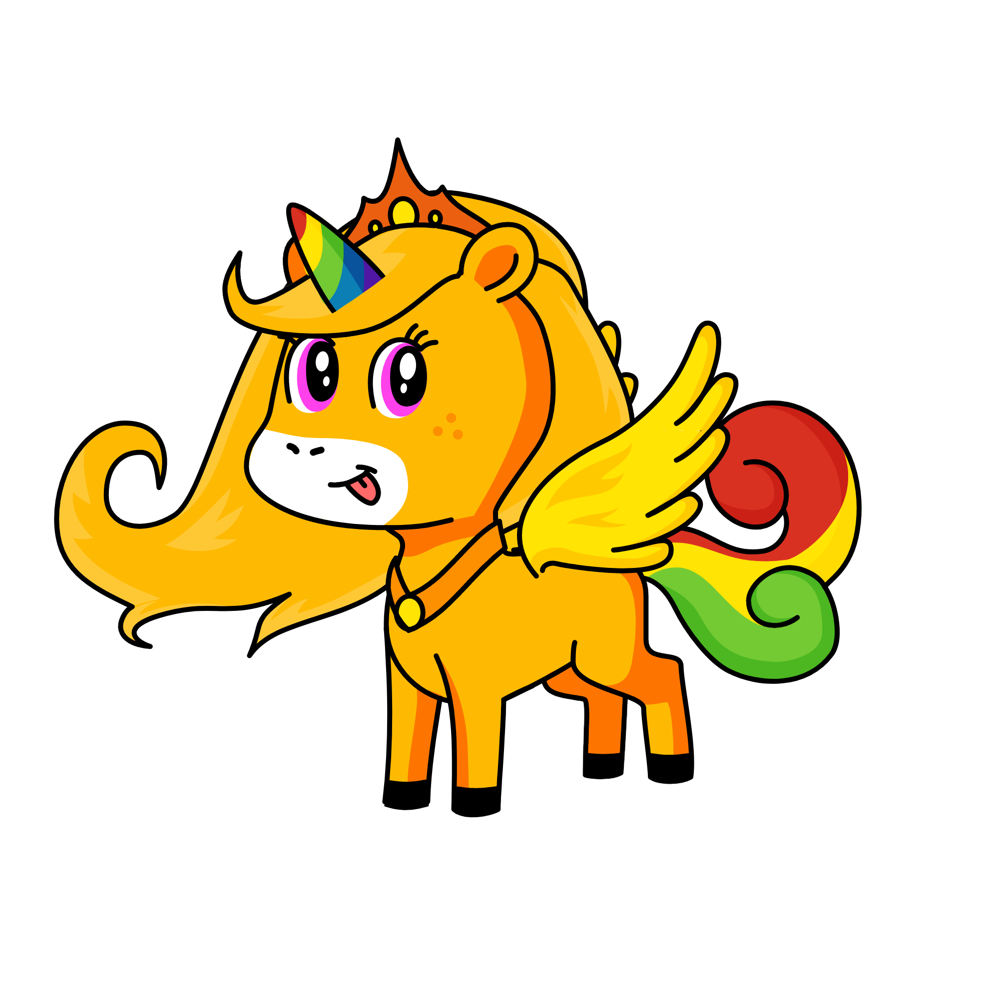 Cutiepie, the unicorn