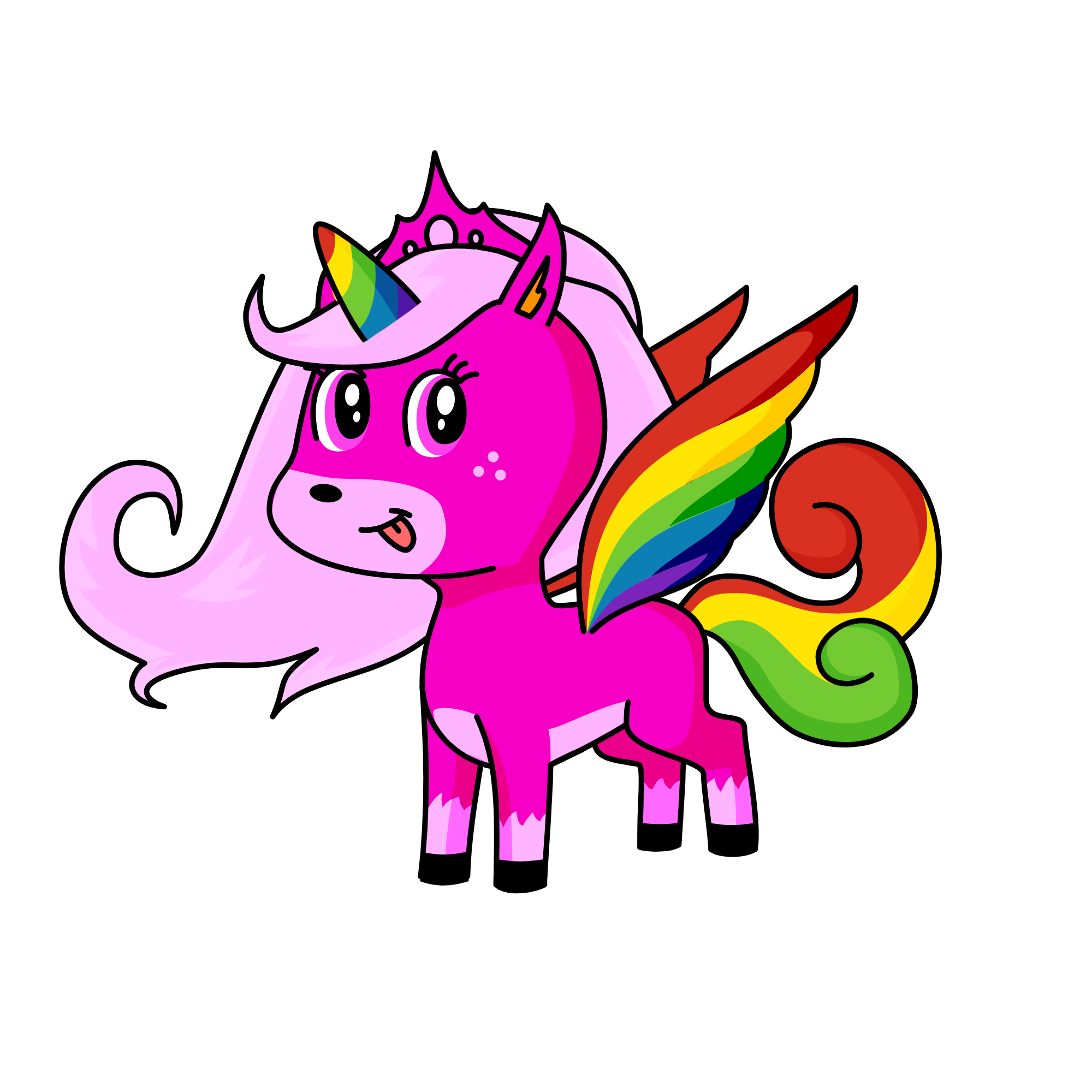 Snowy, the unicorn
