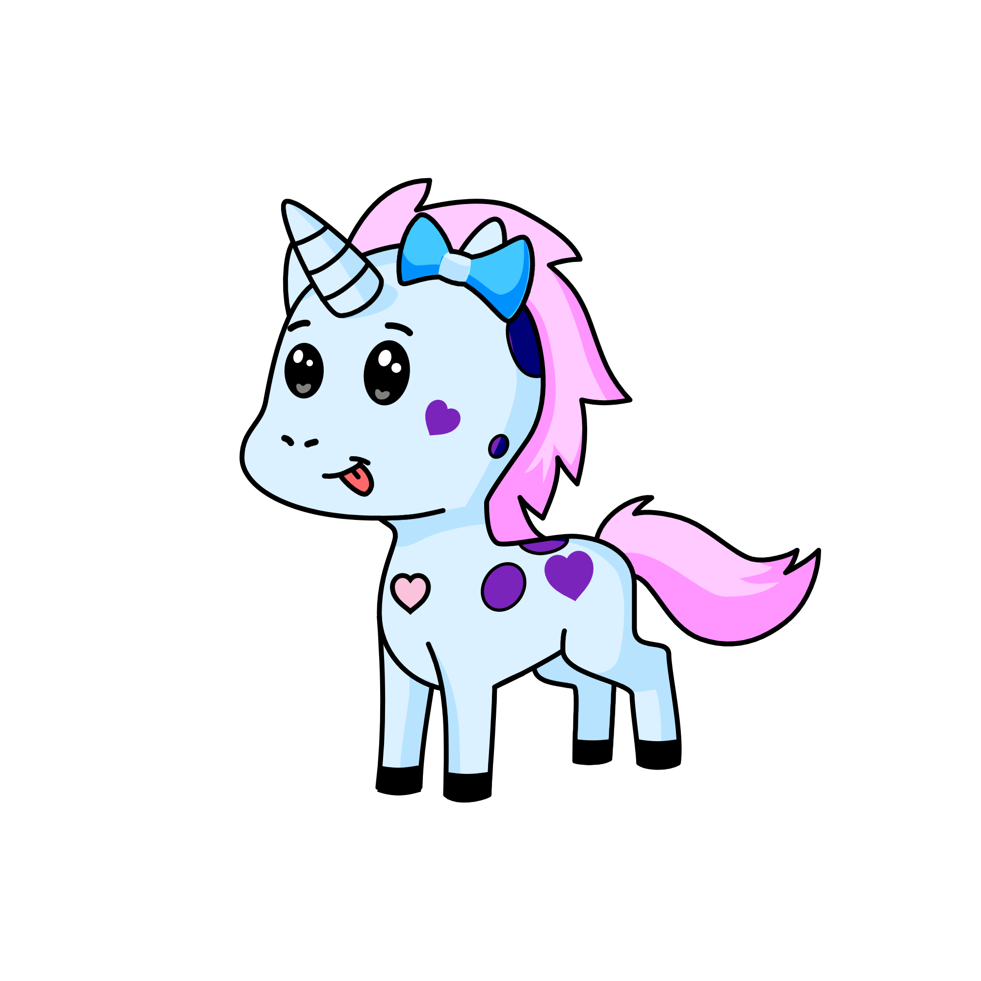 Ultra cutie cotton candy sweety tootie, the unicorn
