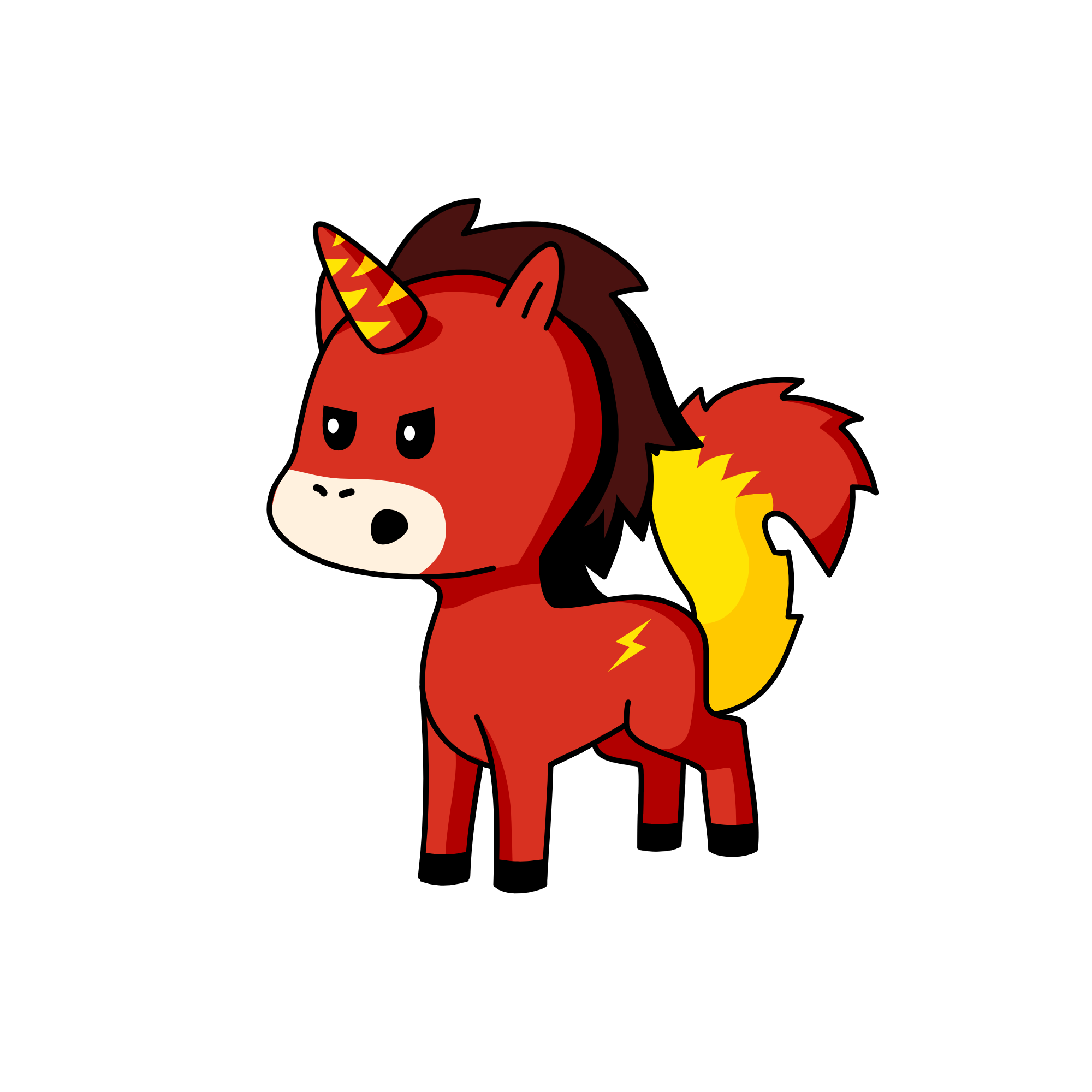 Flash, the unicorn