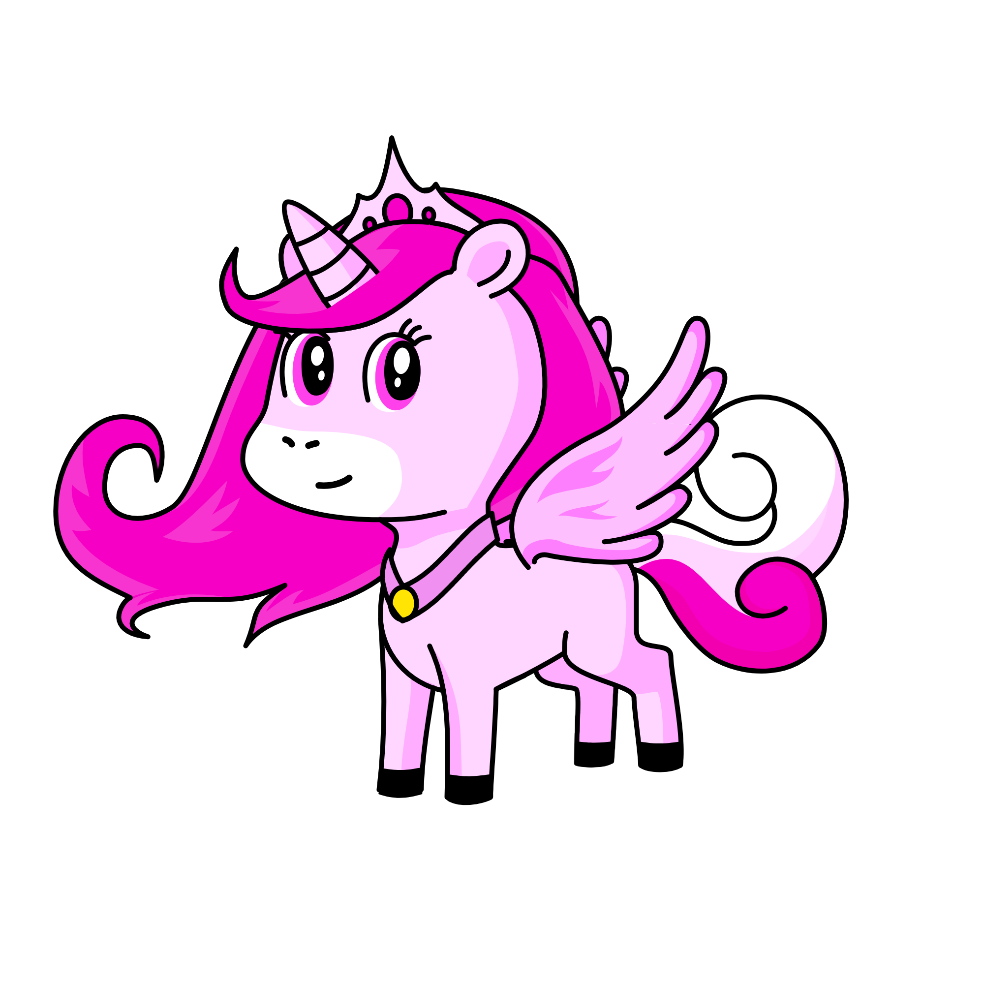 Snowy, the unicorn
