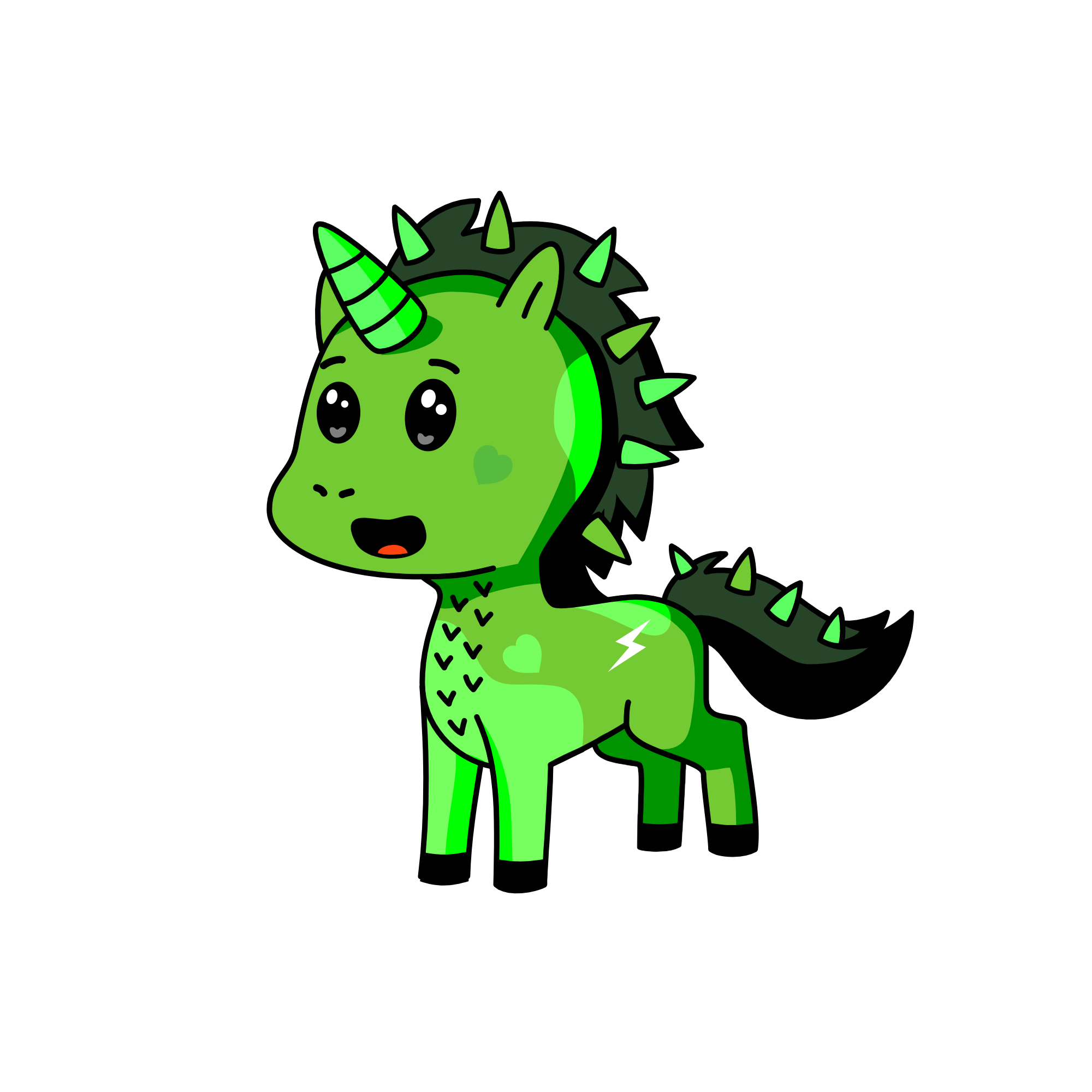 Dinocorn, the unicorn