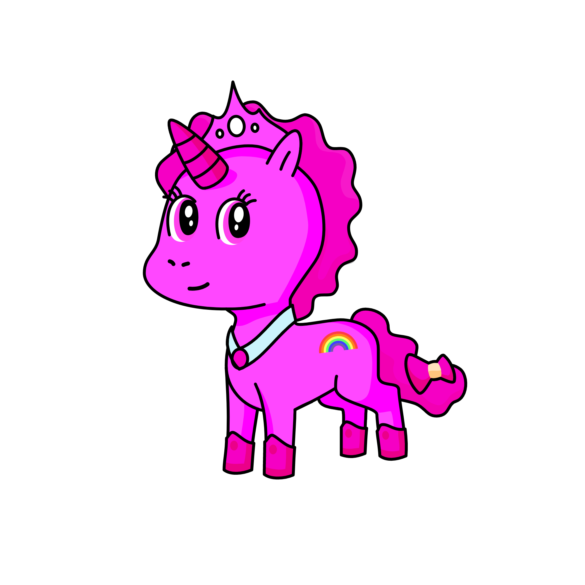 Queen pinkie pie, the unicorn